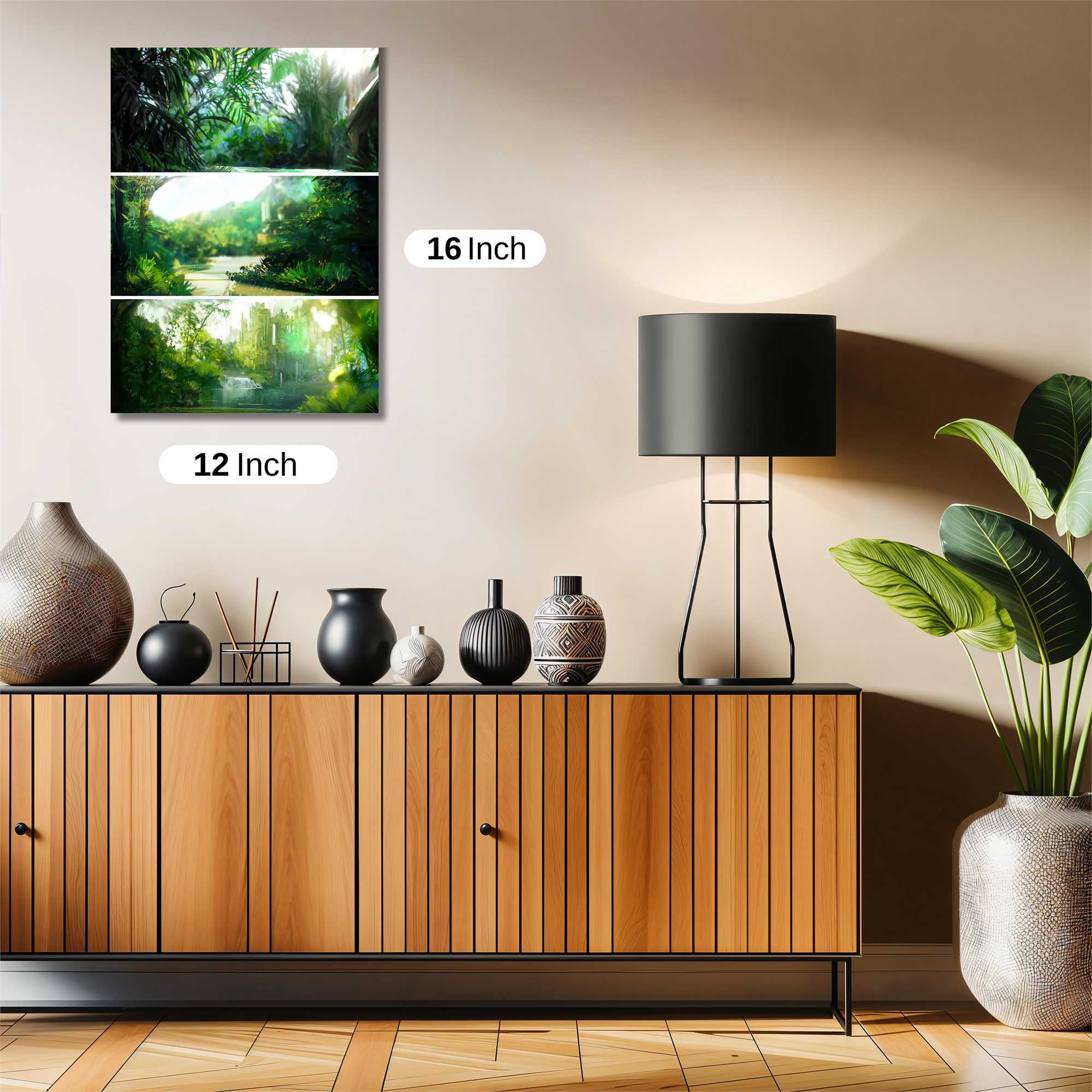 Jungle Serenity Safe Wall Magnetic / M