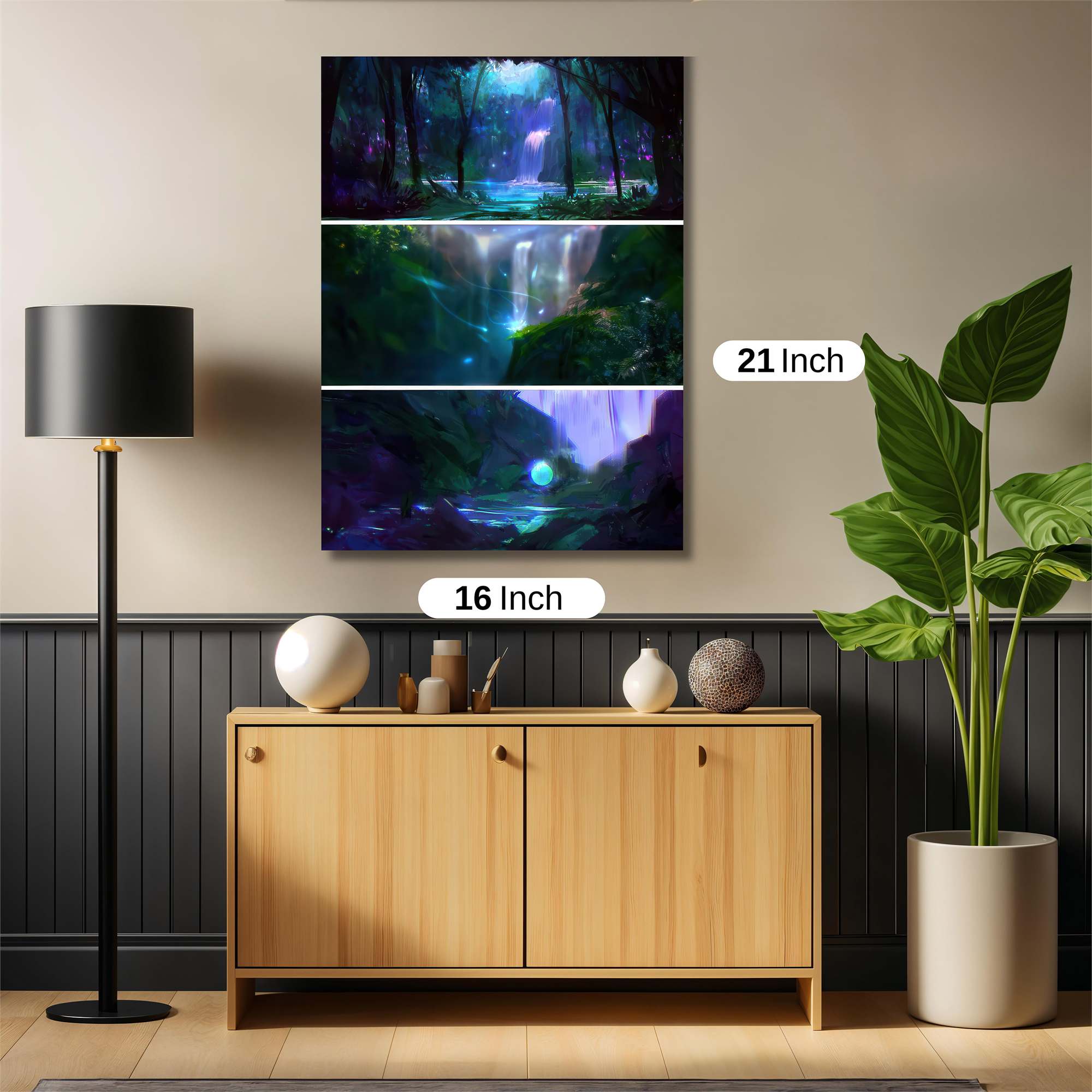 Luminous Serenity Safe Wall Magnetic / M