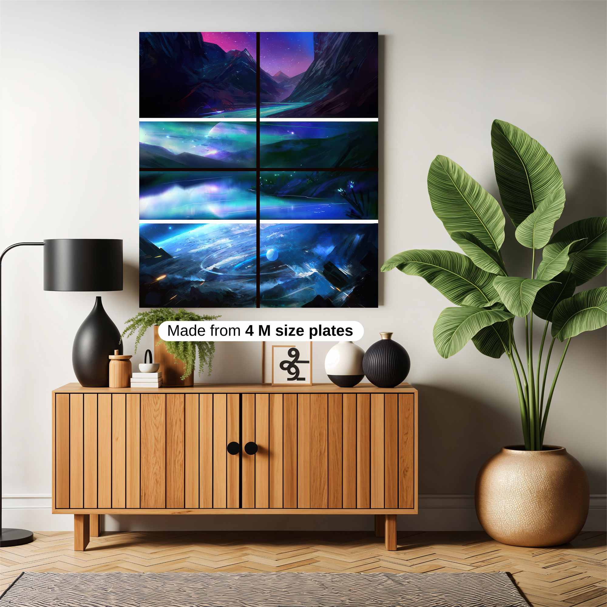 Cosmic Serenity Safe Wall Magnetic / M