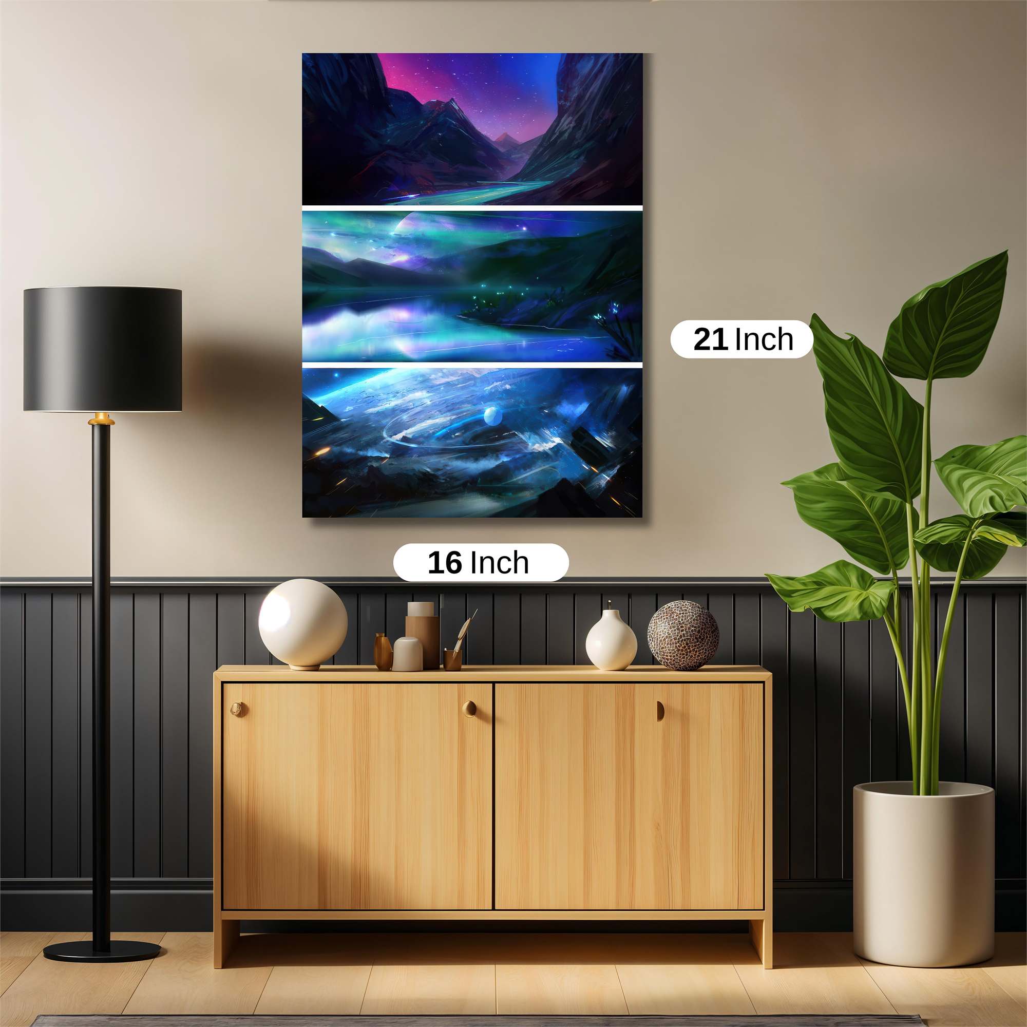 Cosmic Serenity Safe Wall Magnetic / M