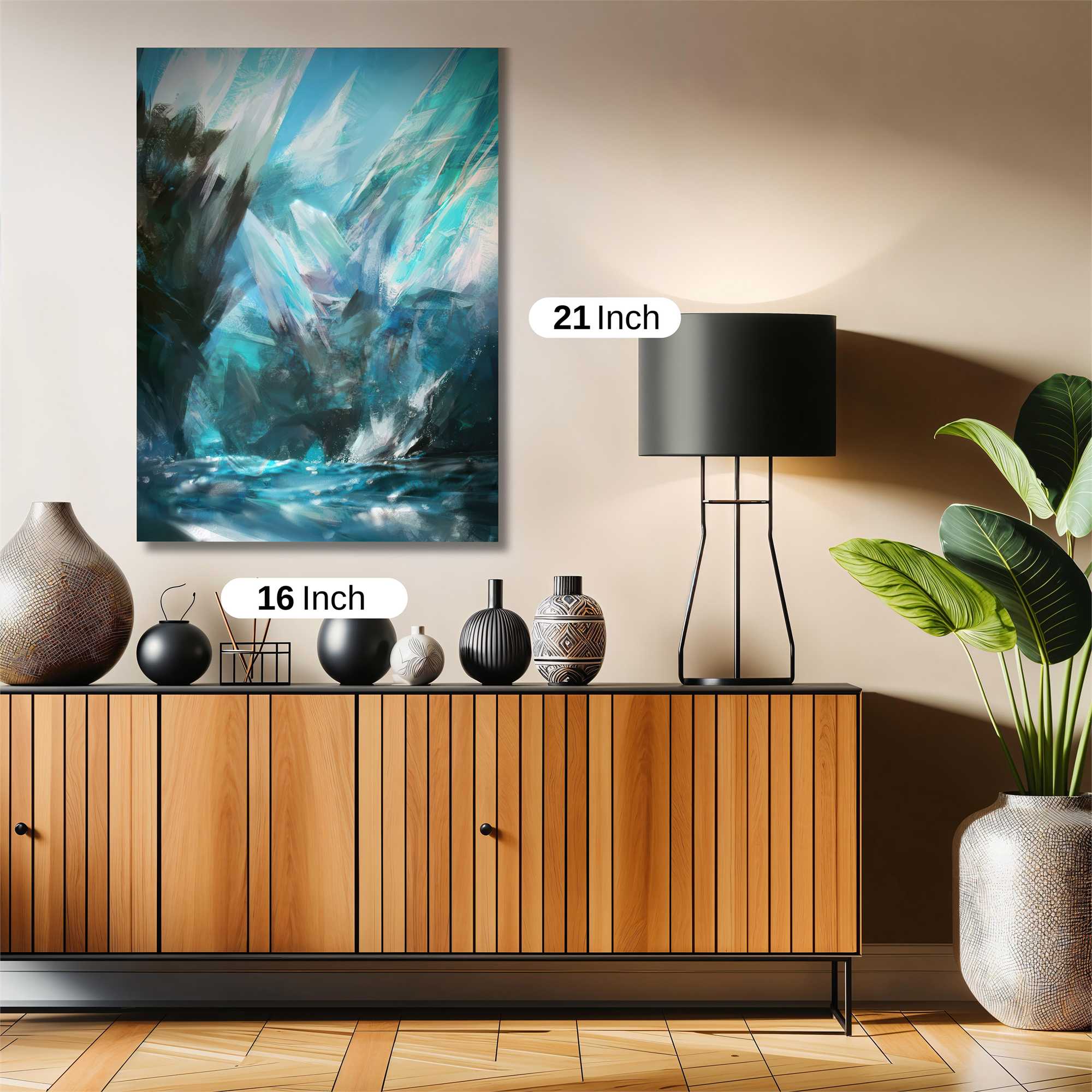 Glacial Whispers Safe Wall Magnetic / M