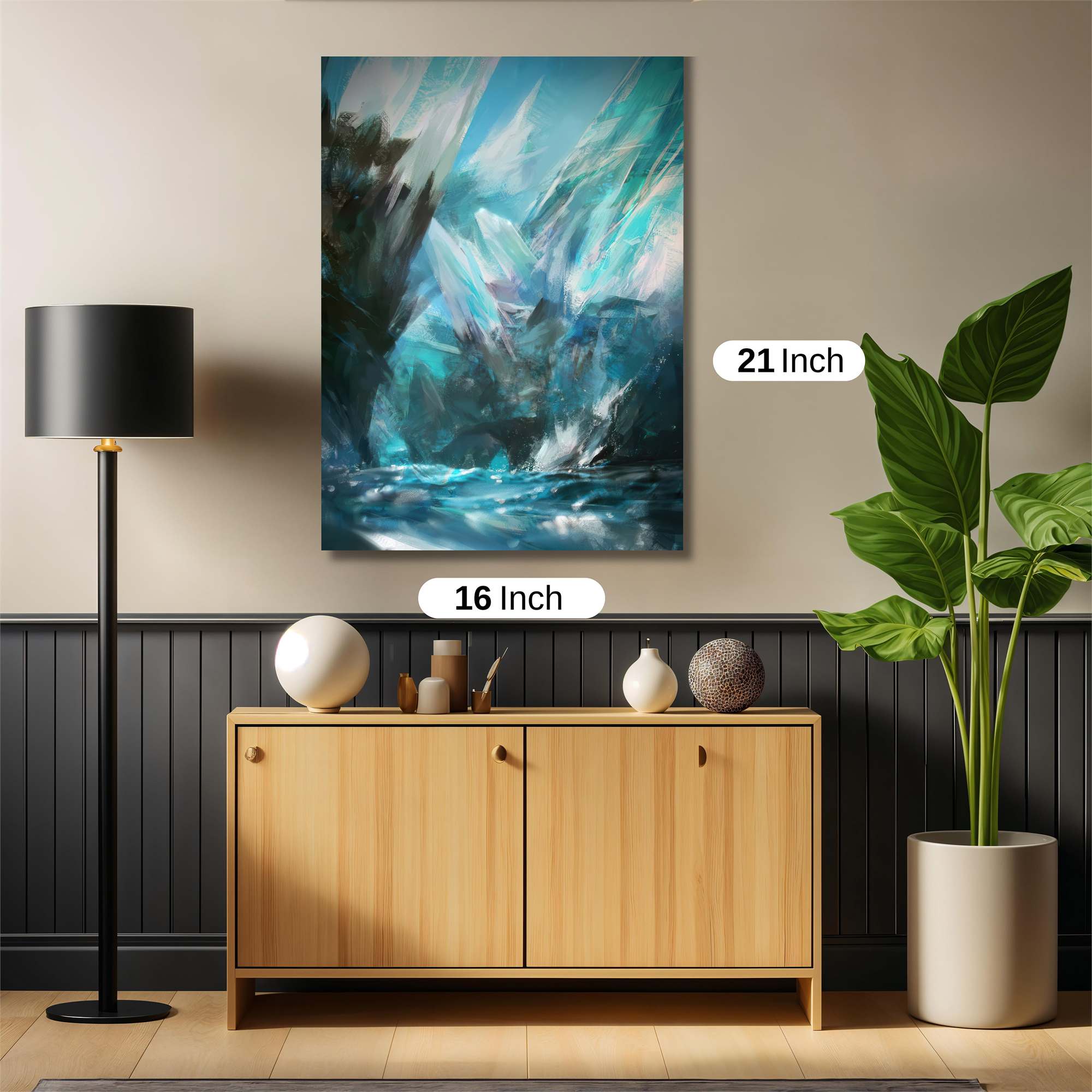 Glacial Whispers Safe Wall Magnetic / M