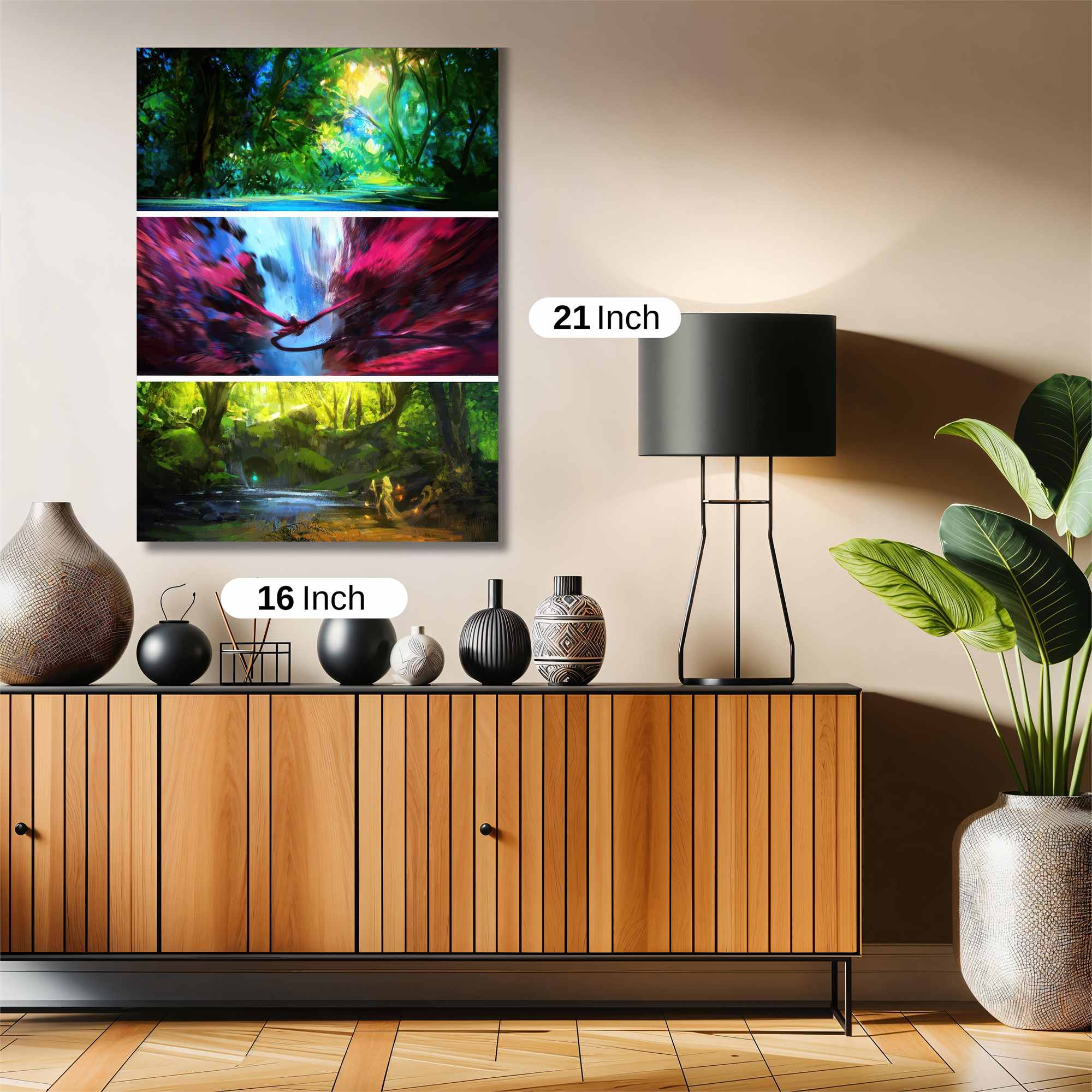 Jungle Serenity Safe Wall Magnetic / M
