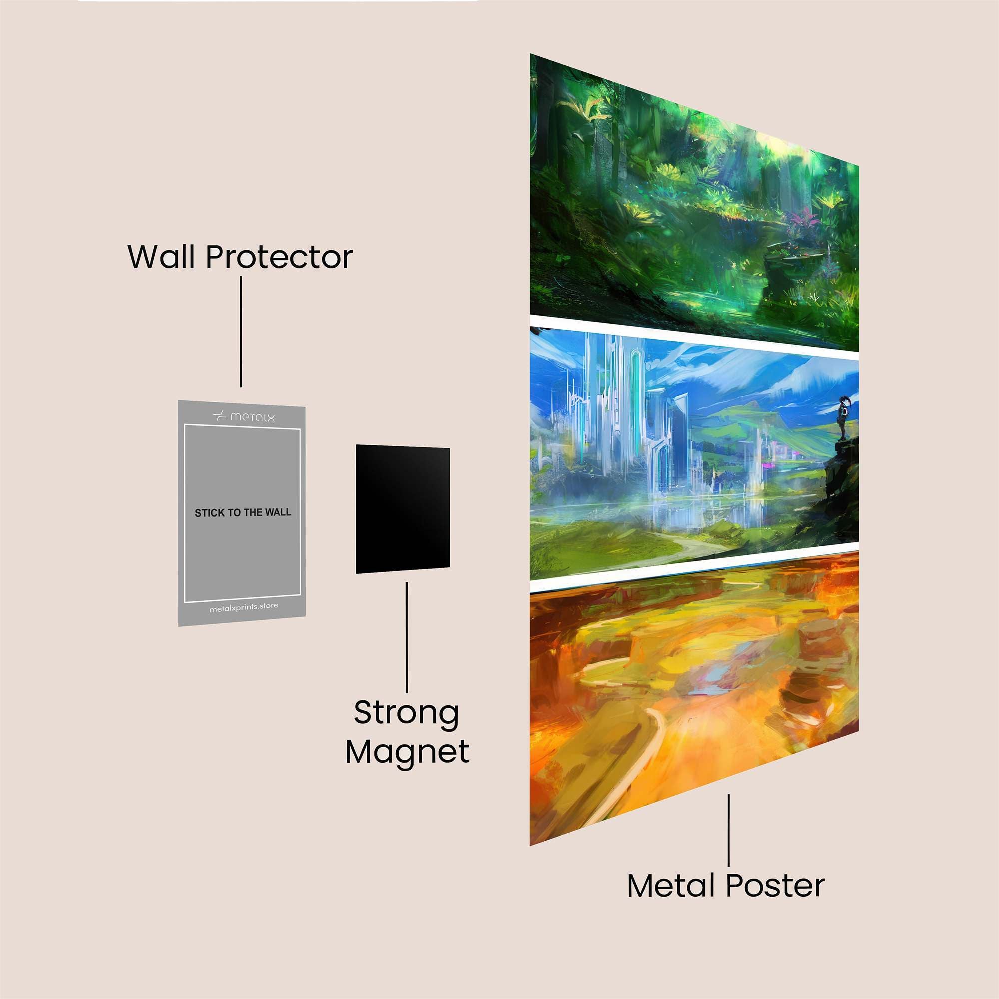 ForestWhisper Safe Wall Magnetic / M