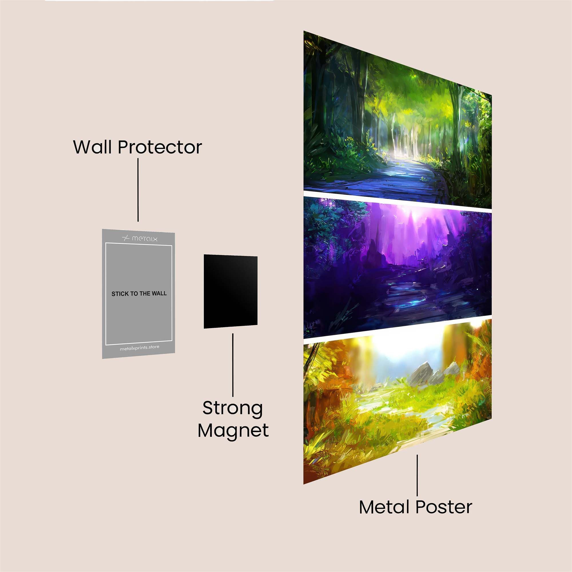 ForestWhimsy Safe Wall Magnetic / M