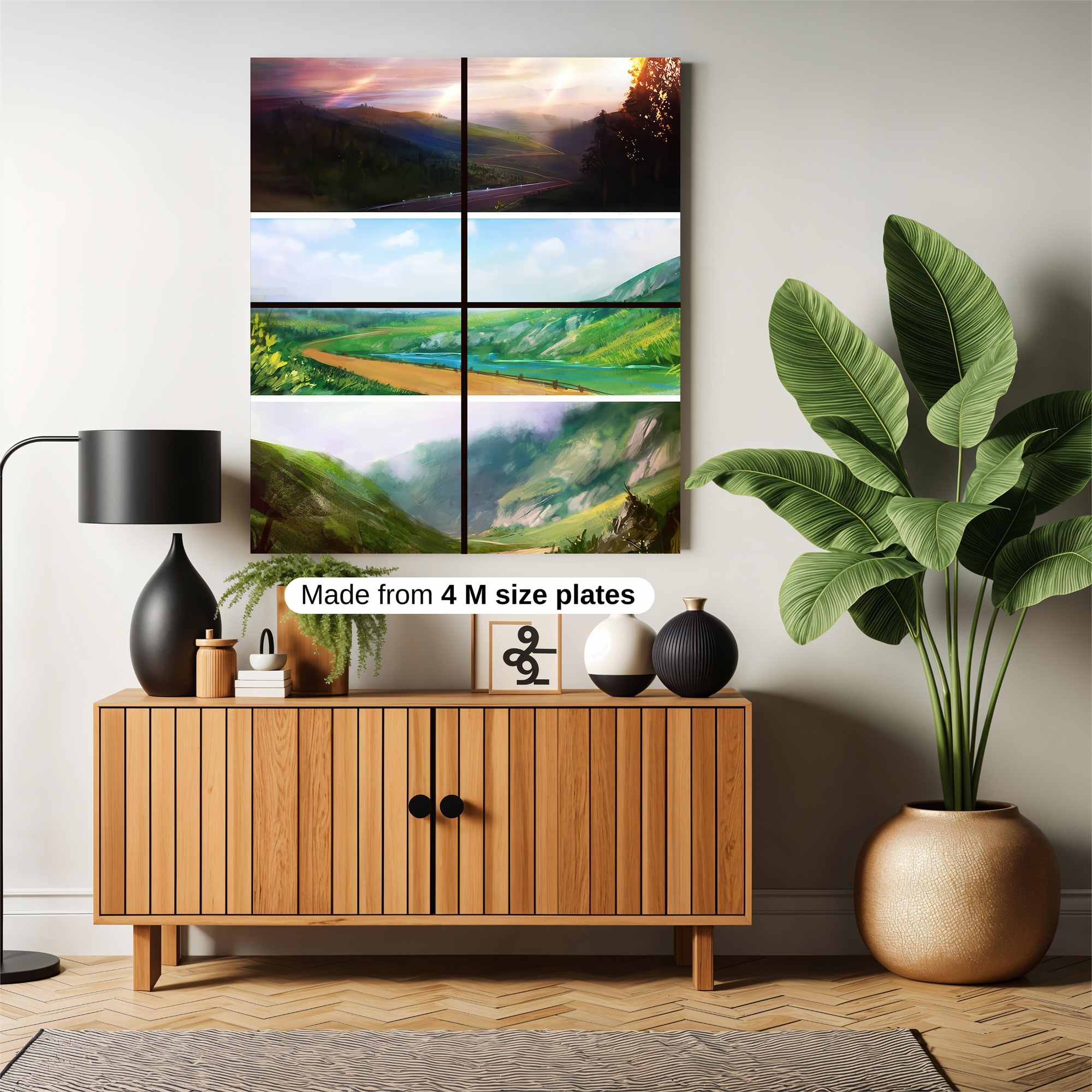 Sunset Serenity Safe Wall Magnetic / M