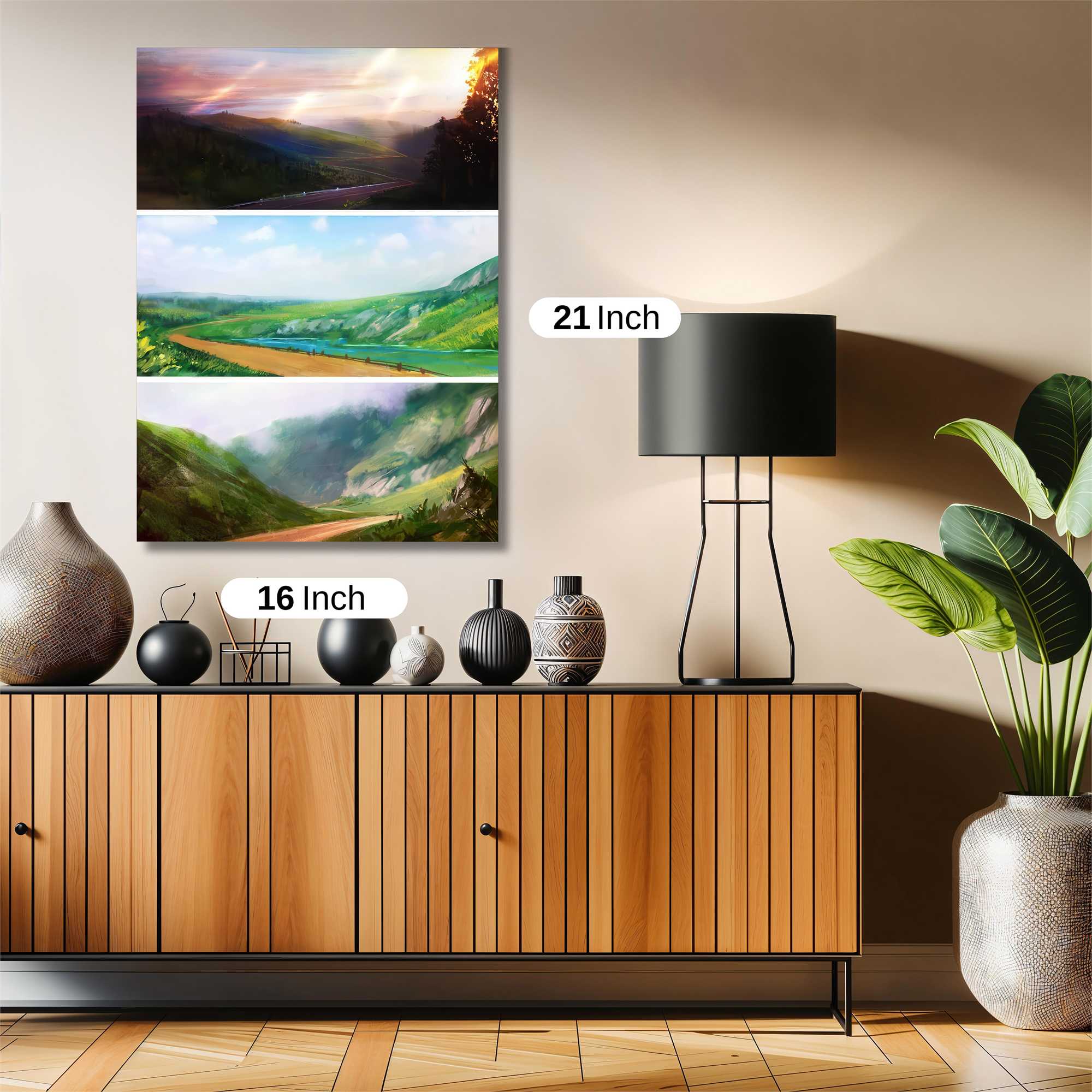 Sunset Serenity Safe Wall Magnetic / M