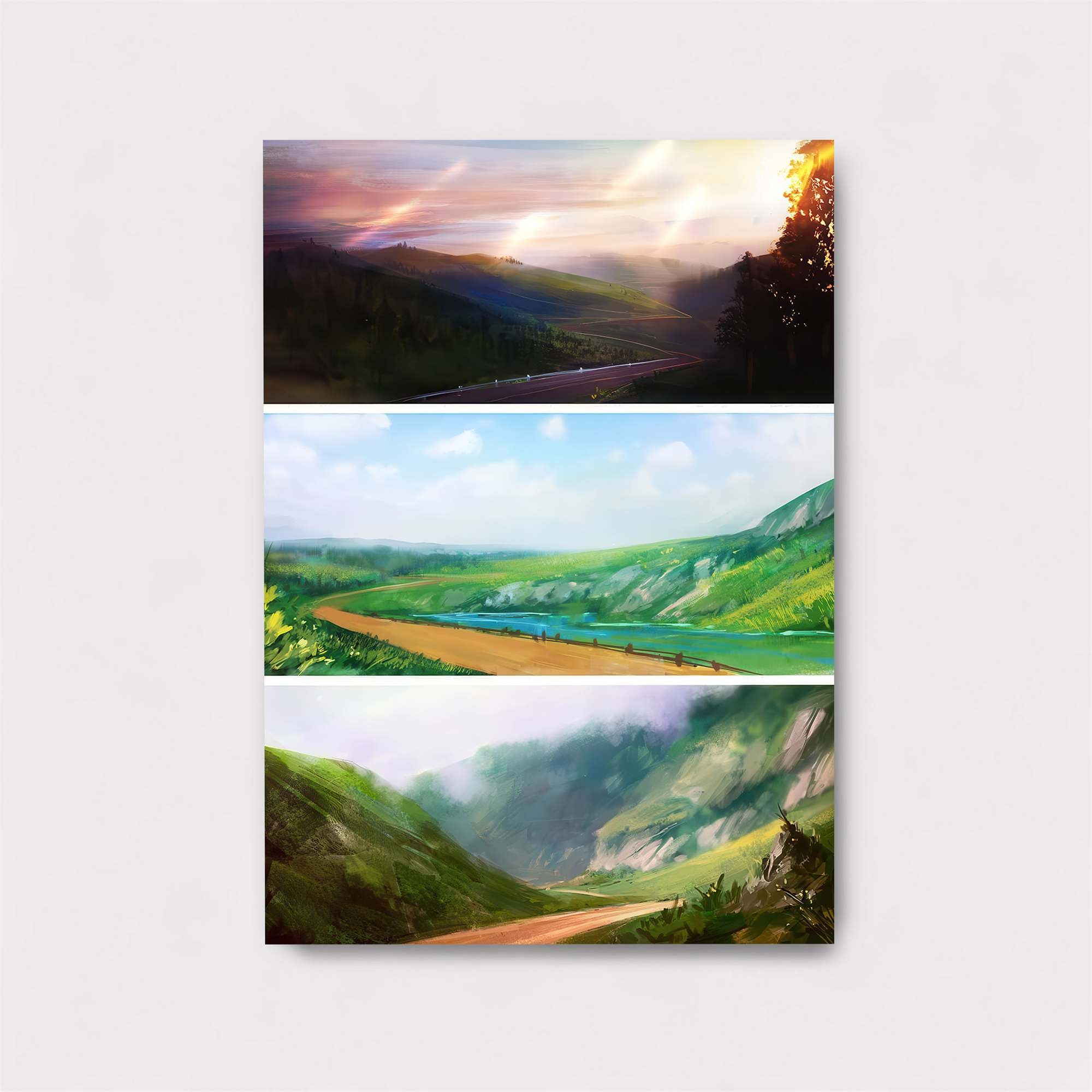 Sunset Serenity Safe Wall Magnetic / M