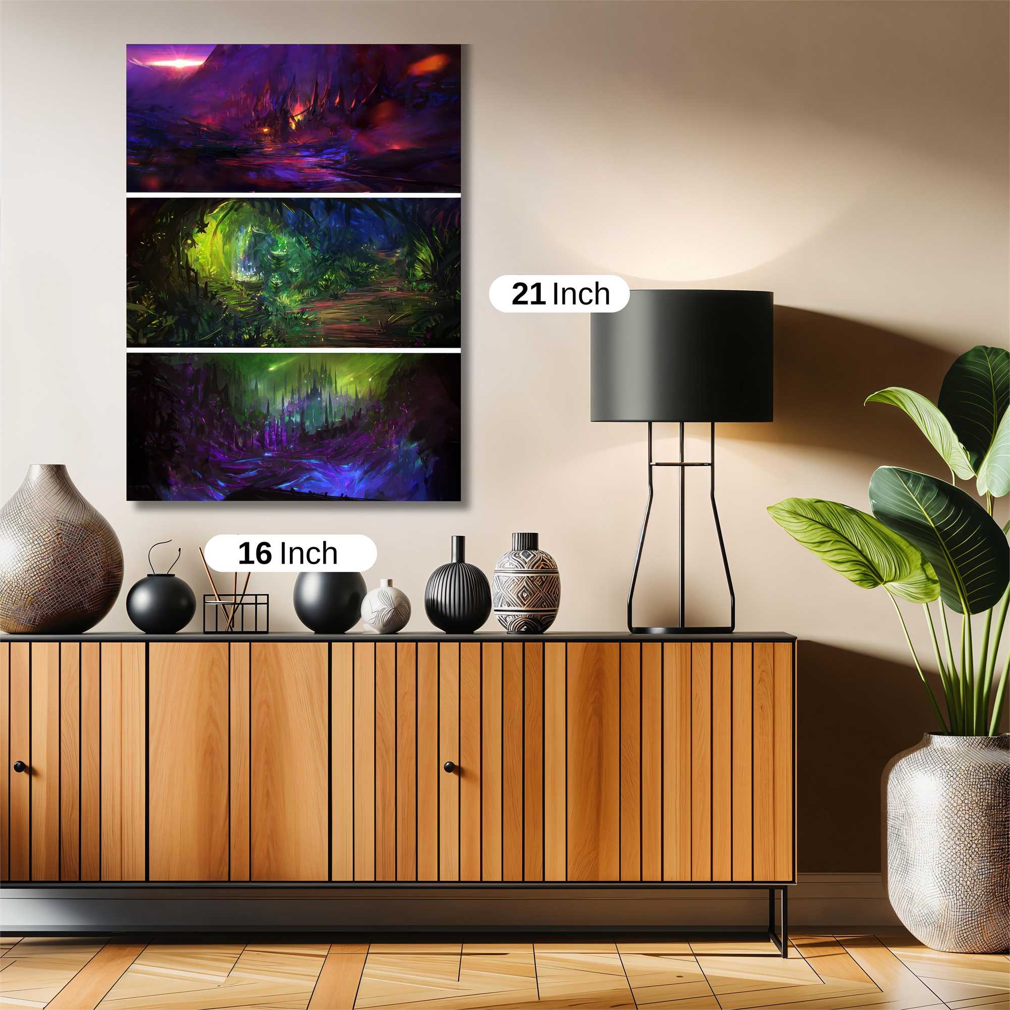 Mystic Dreamscape Safe Wall Magnetic / M