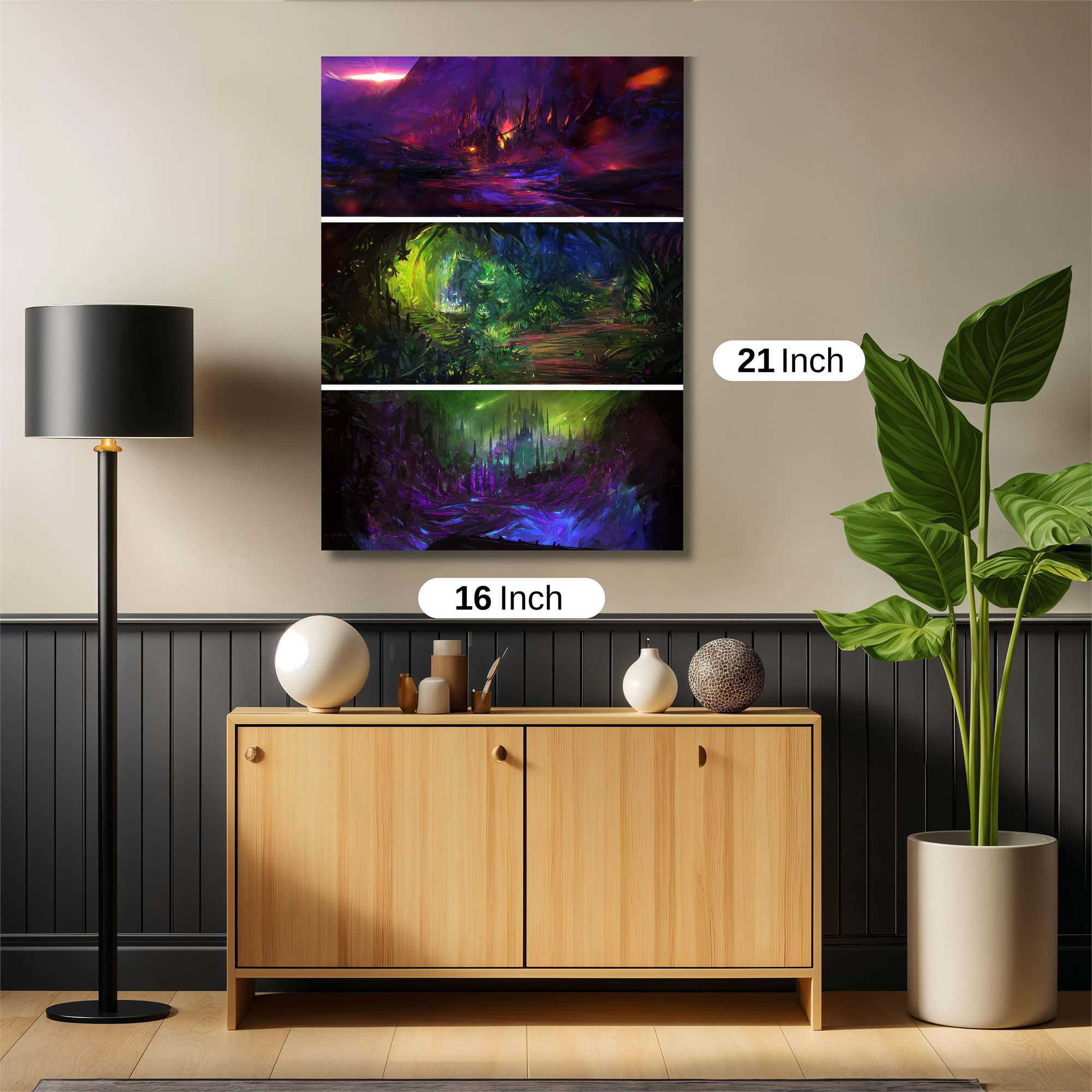 Mystic Dreamscape Safe Wall Magnetic / M
