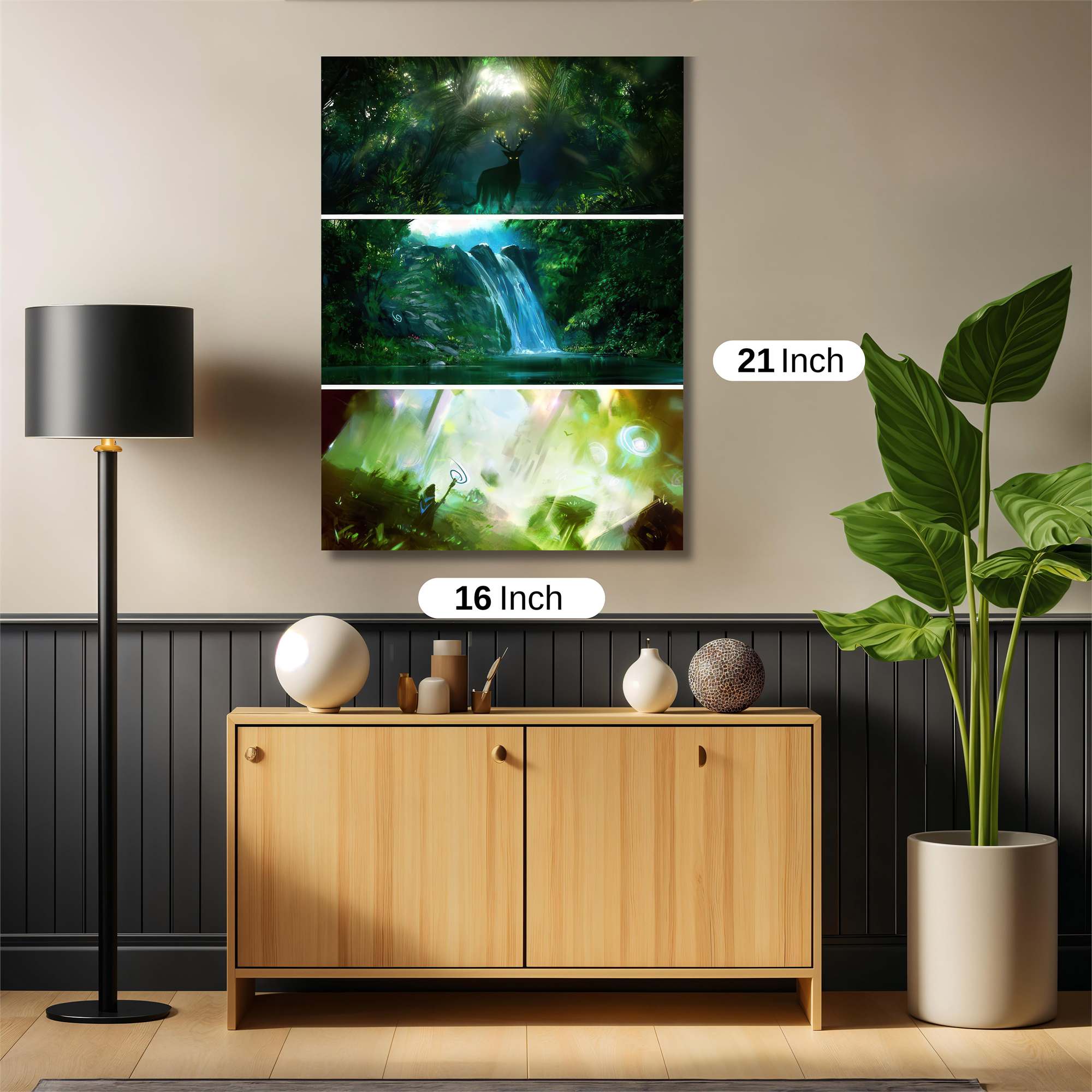 Deer Enchantment Safe Wall Magnetic / M