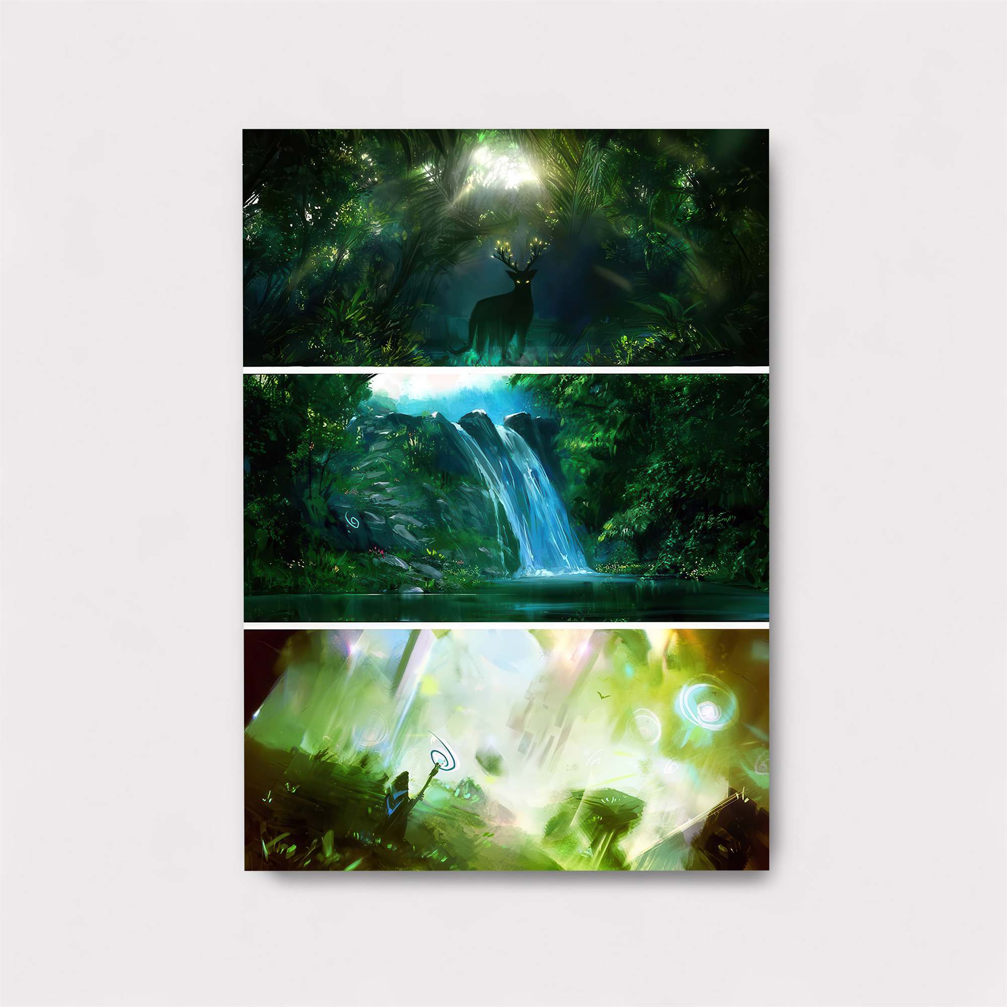 Deer Enchantment Safe Wall Magnetic / M