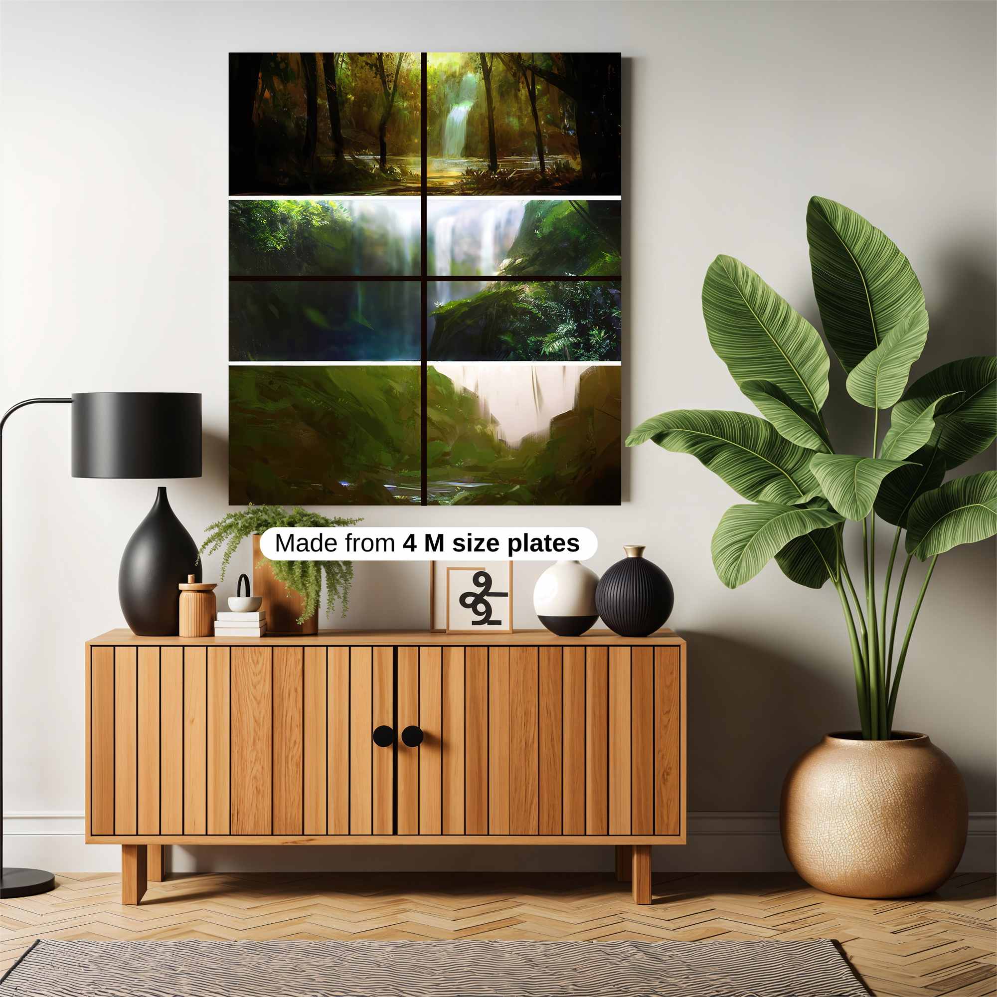 Jungle Serenity Safe Wall Magnetic / M