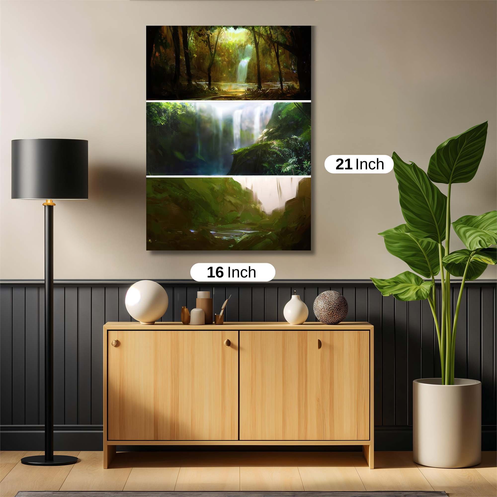 Jungle Serenity Safe Wall Magnetic / M