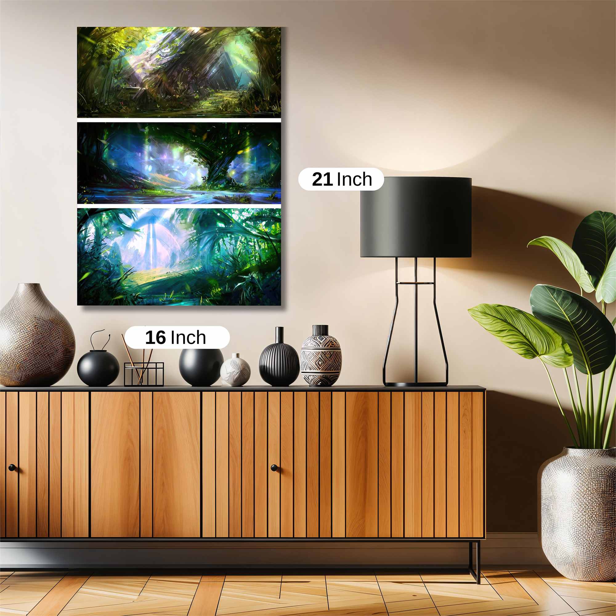 Jungle Radiance Safe Wall Magnetic / M