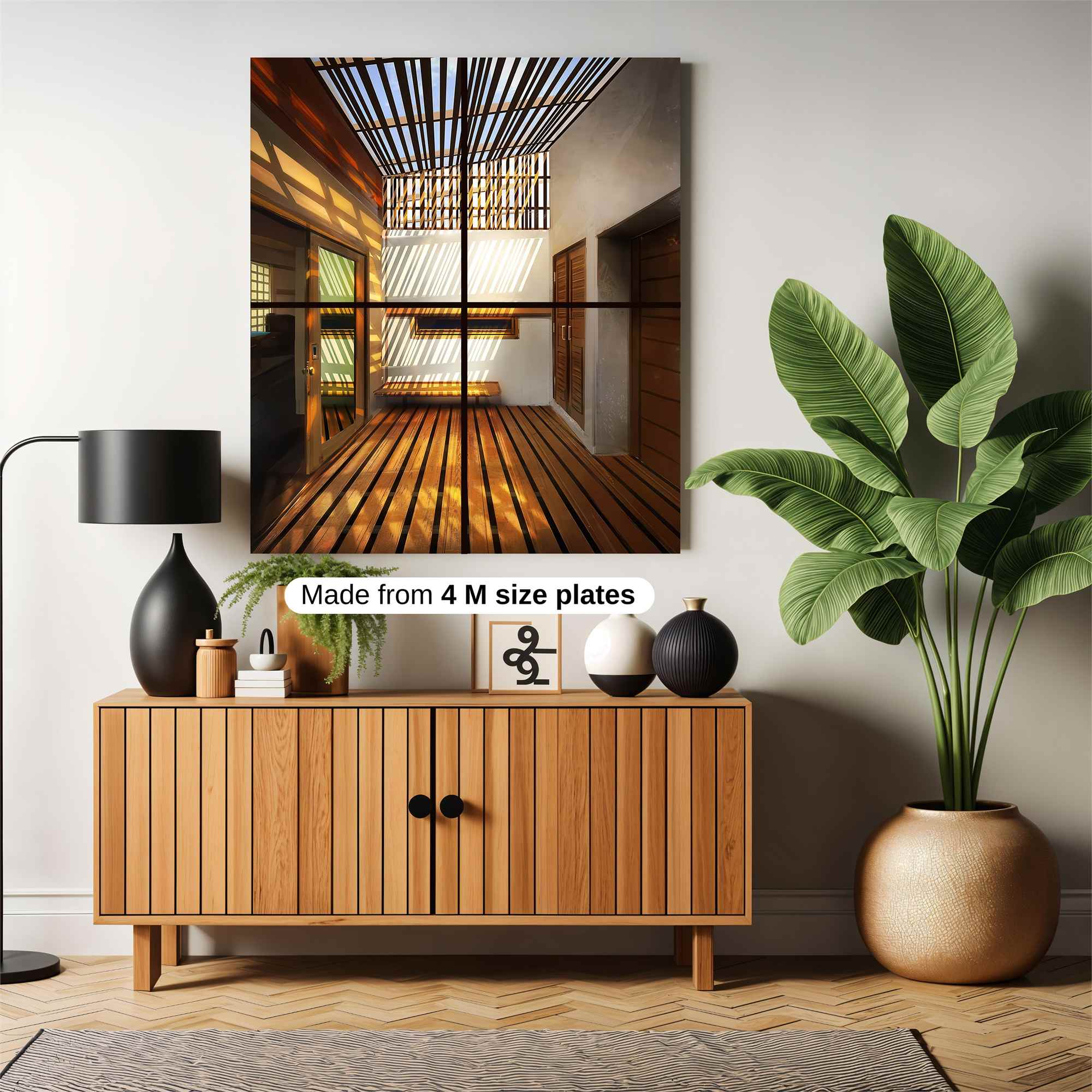 Sunlit Serenity Safe Wall Magnetic / M