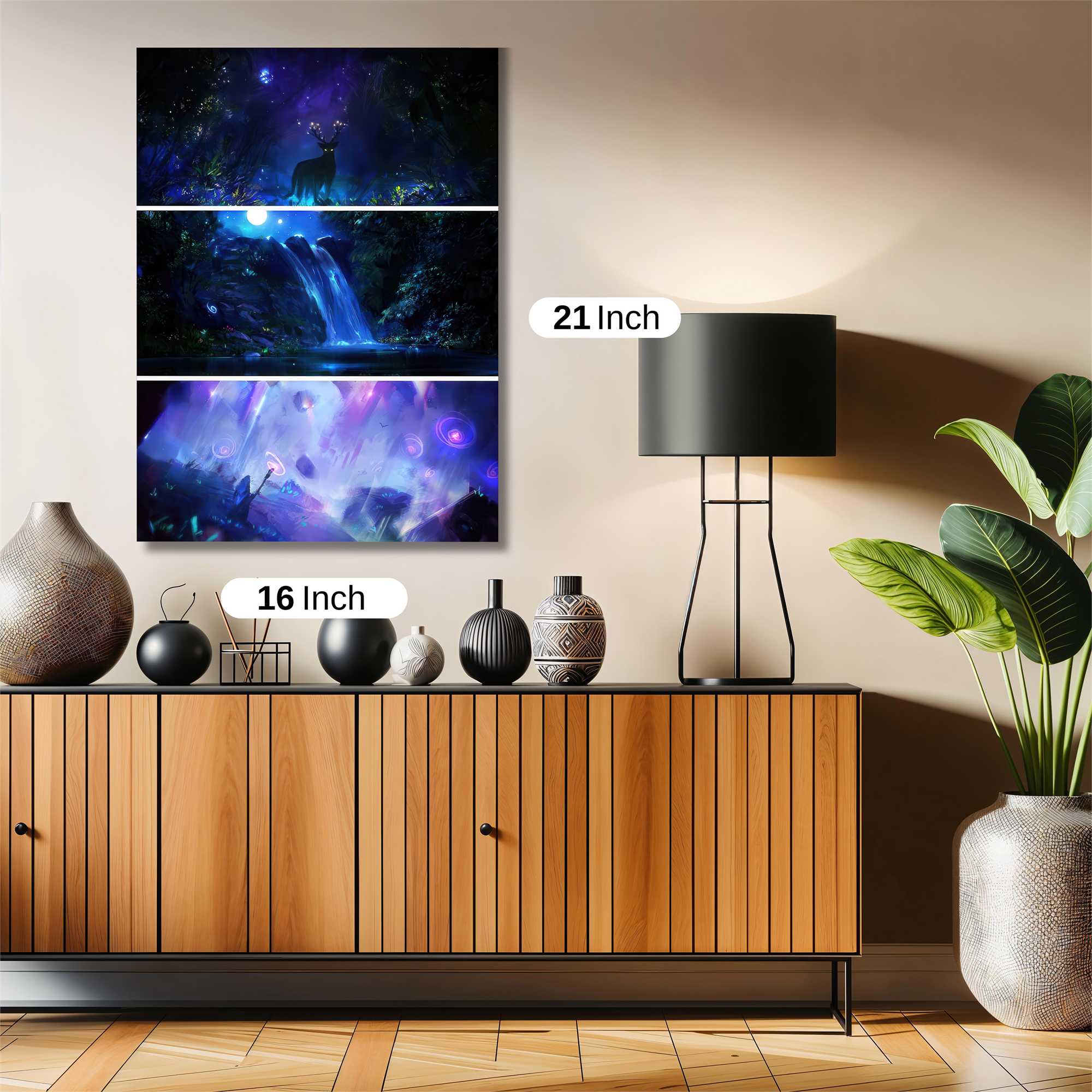 Deer Enchantment Safe Wall Magnetic / M