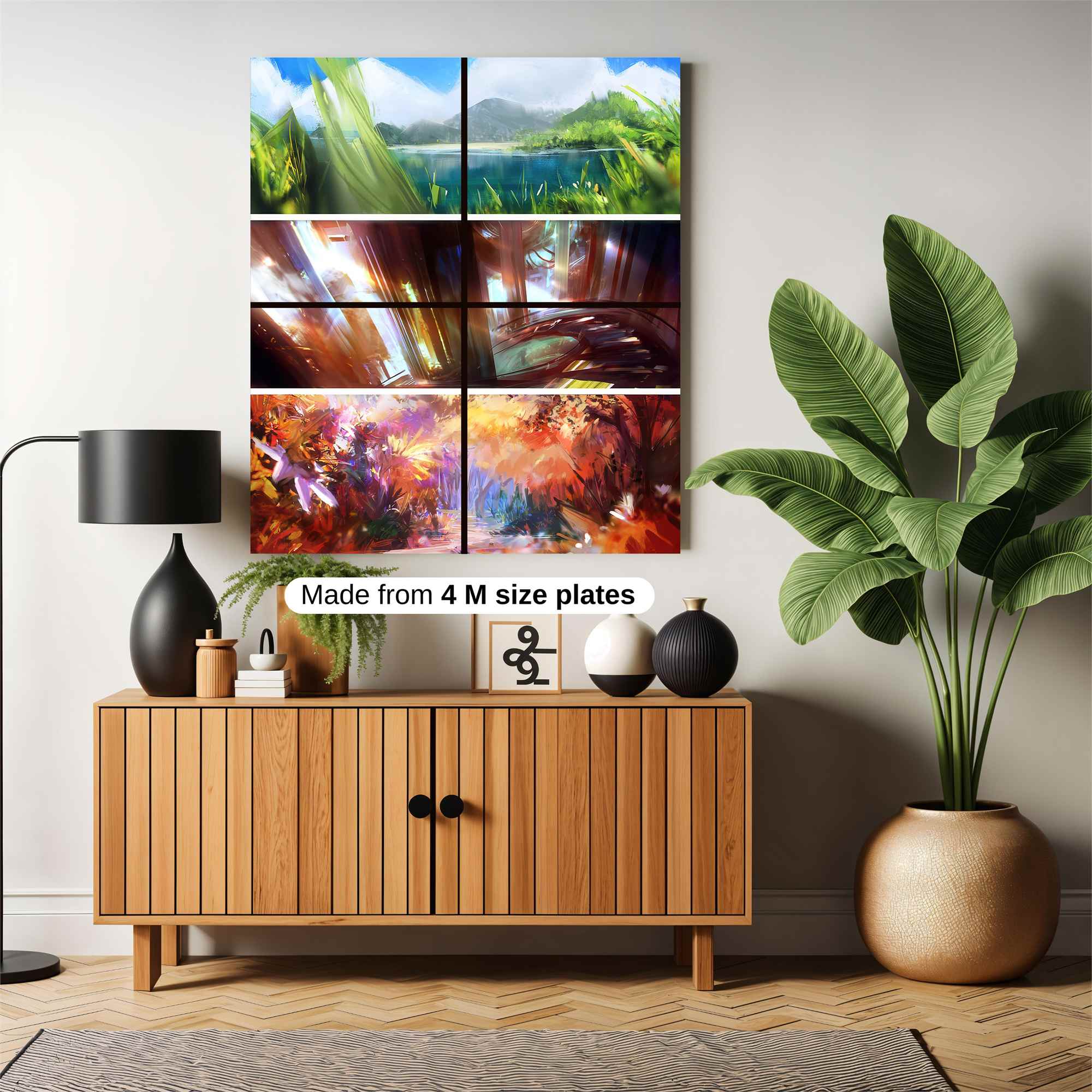 Nature's Serenity Safe Wall Magnetic / M