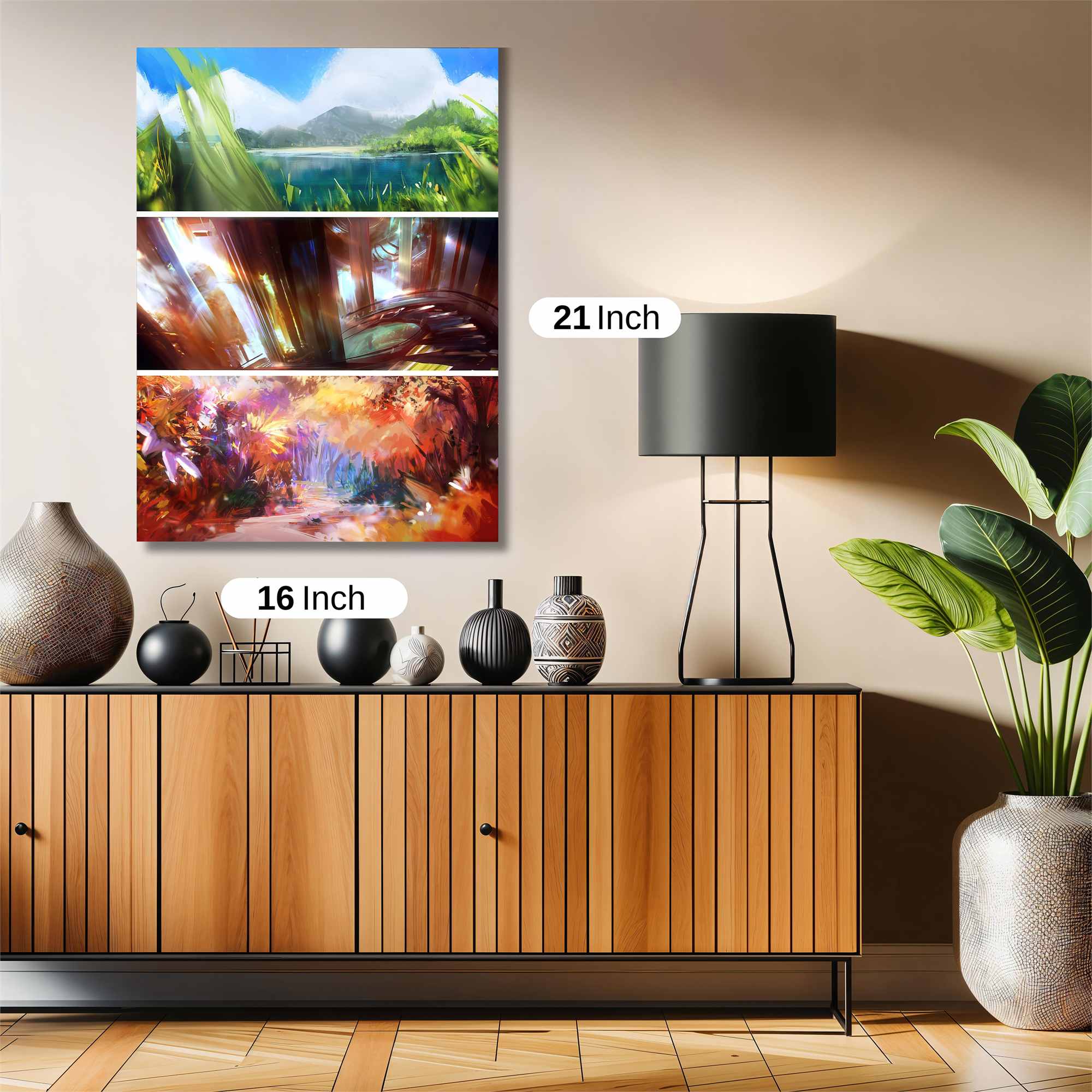Nature's Serenity Safe Wall Magnetic / M