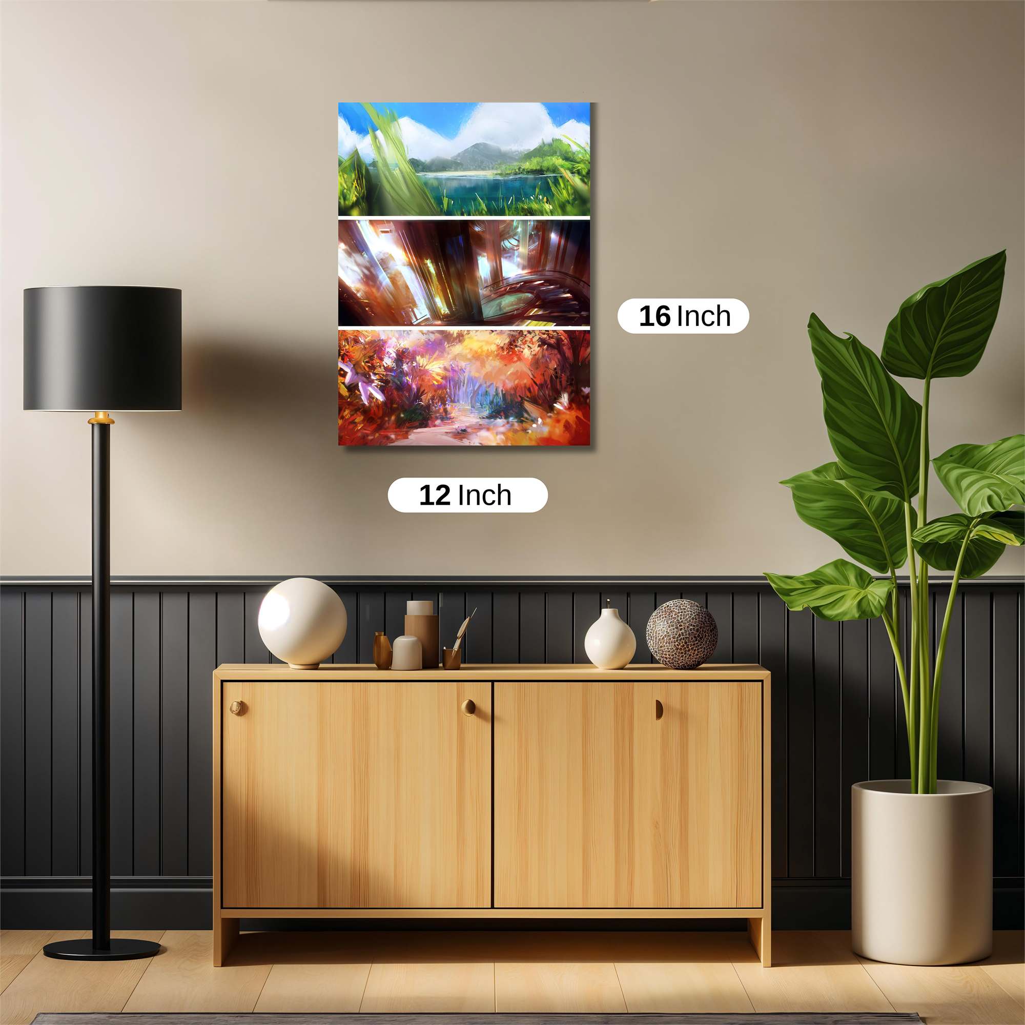 Nature's Serenity Safe Wall Magnetic / M