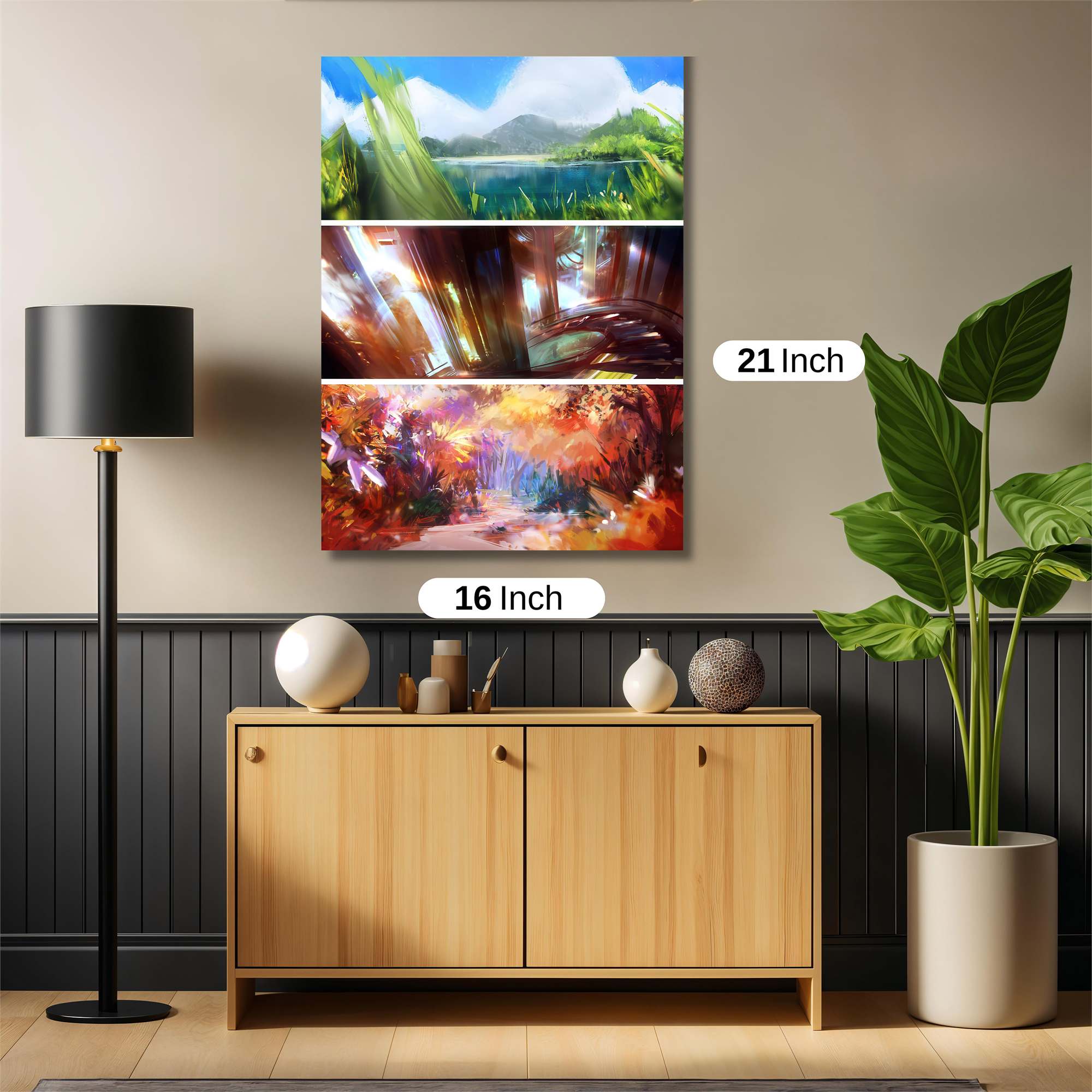 Nature's Serenity Safe Wall Magnetic / M