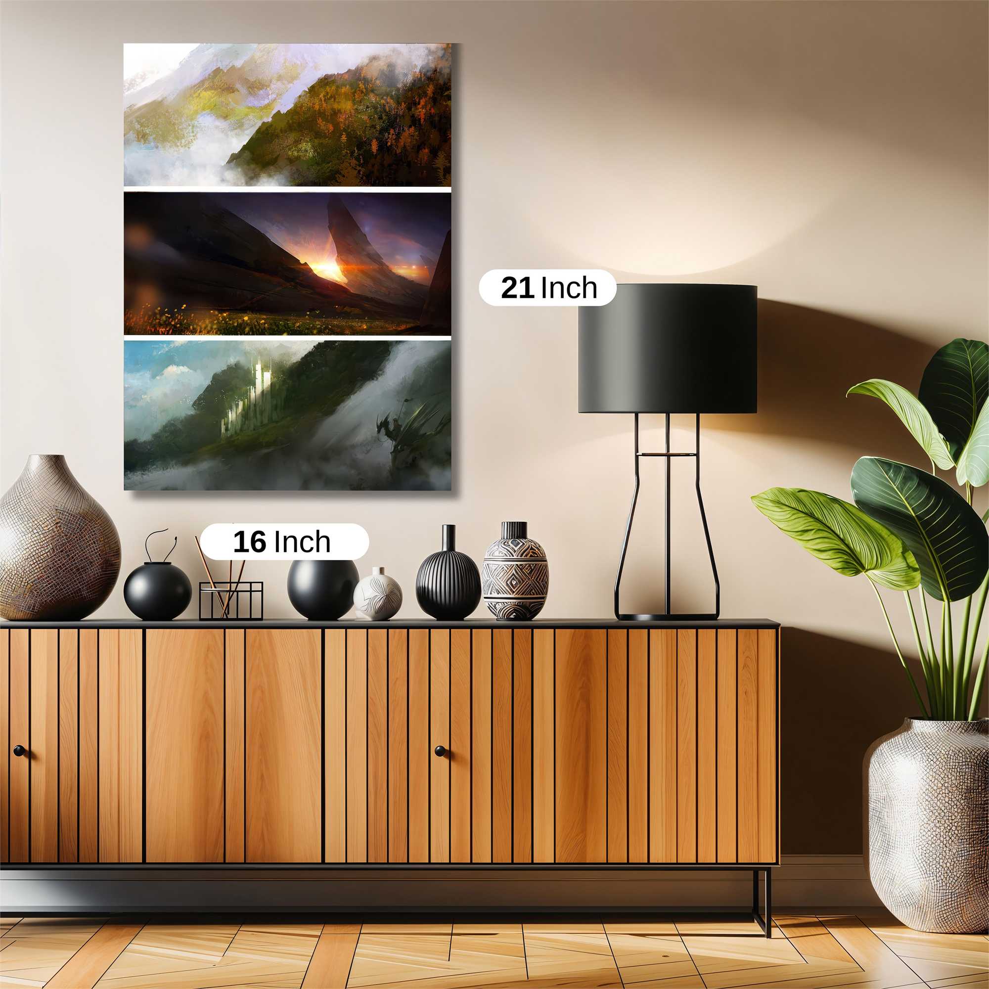 Mountain Majesty Safe Wall Magnetic / M