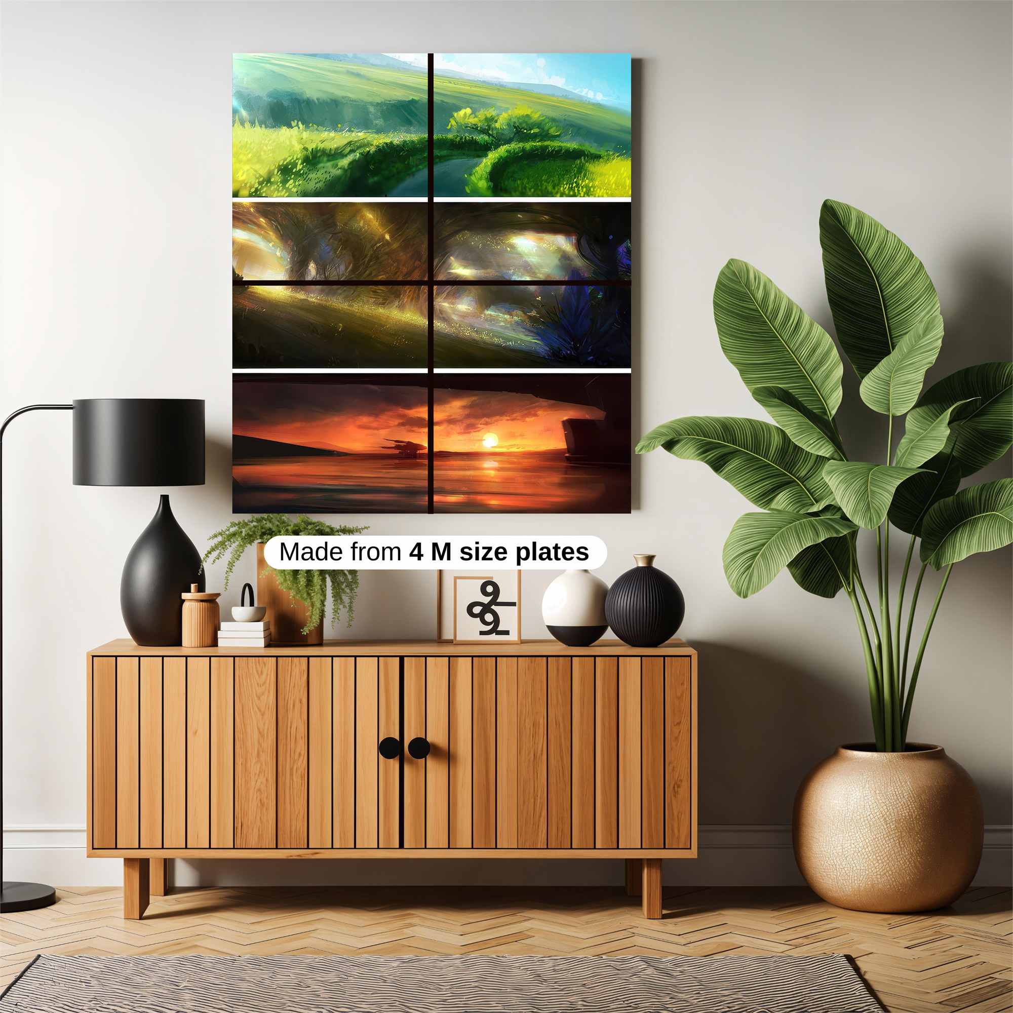 Verdant Serenity Safe Wall Magnetic / M