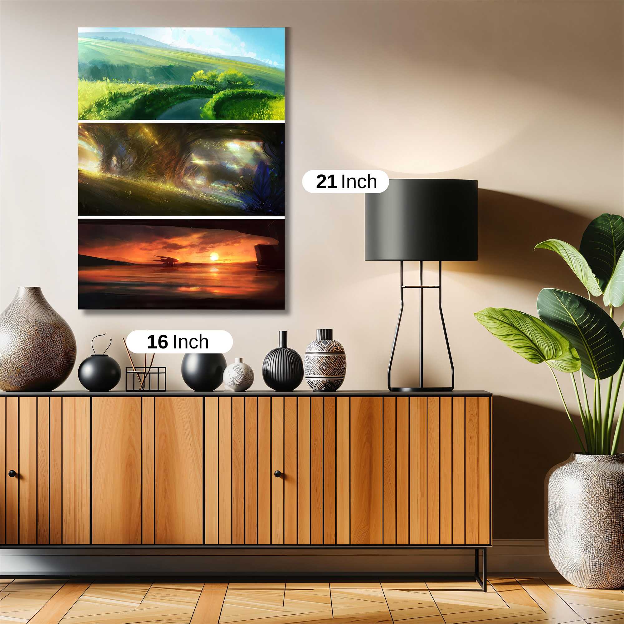 Verdant Serenity Safe Wall Magnetic / M