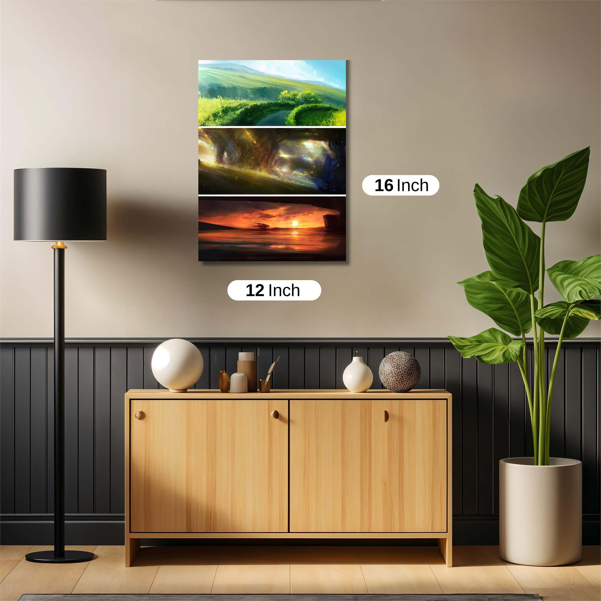 Verdant Serenity Safe Wall Magnetic / M