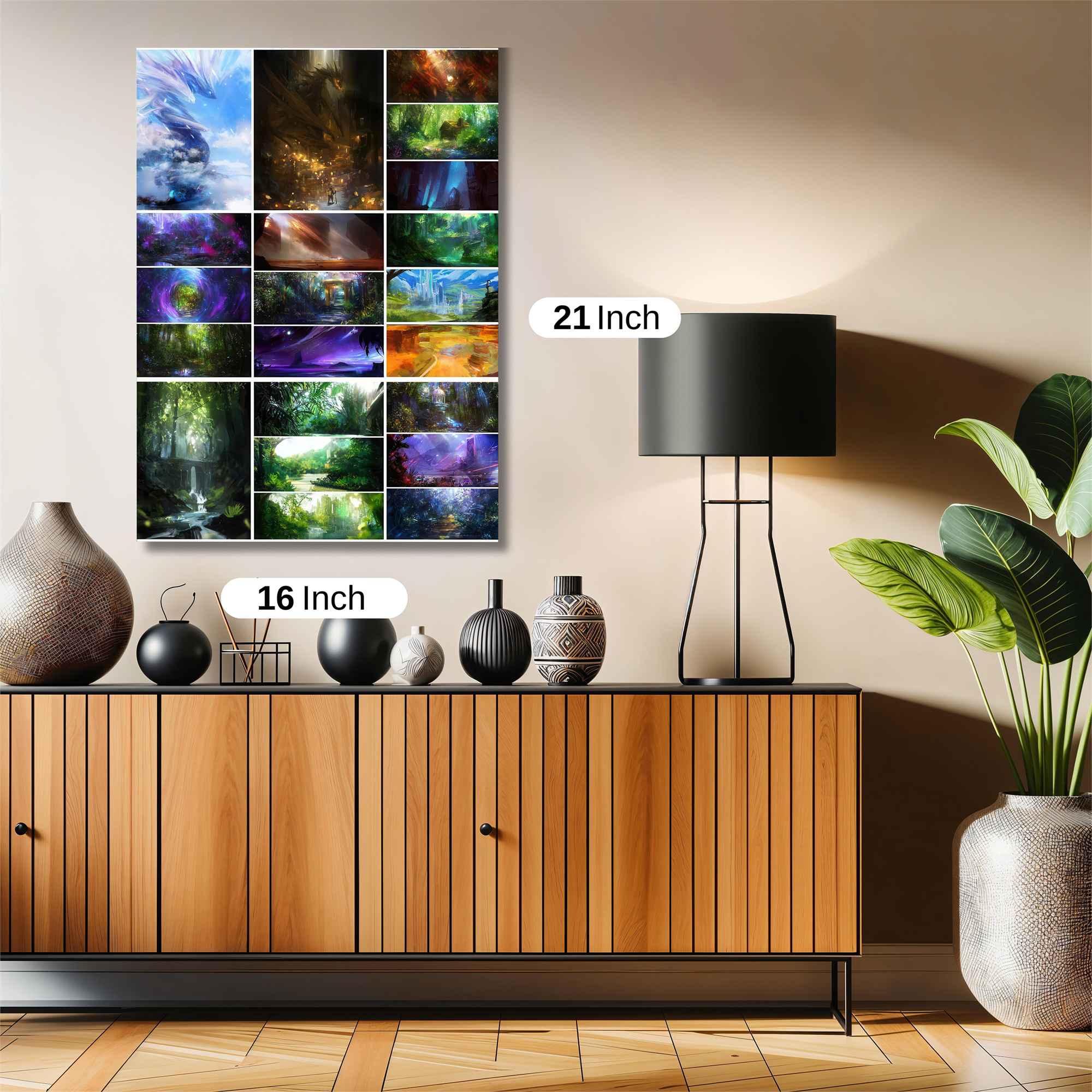 Mystic Serenity Safe Wall Magnetic / M