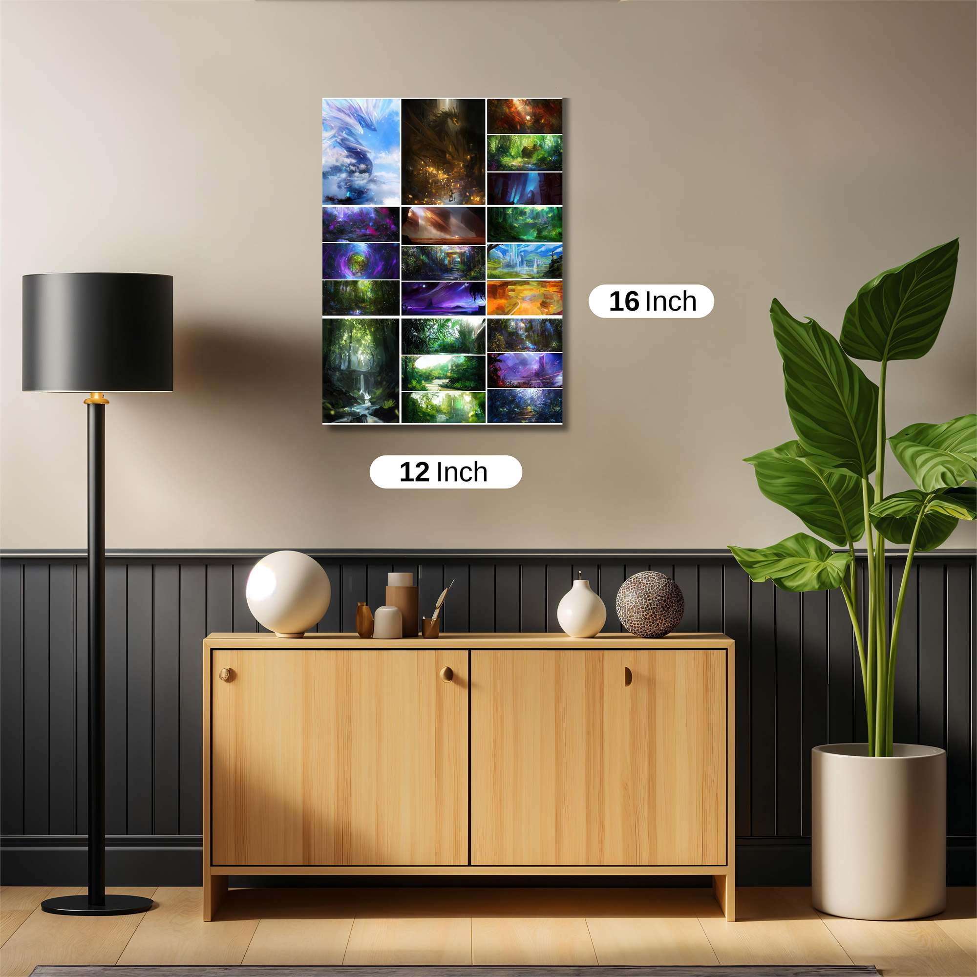 Mystic Serenity Safe Wall Magnetic / M