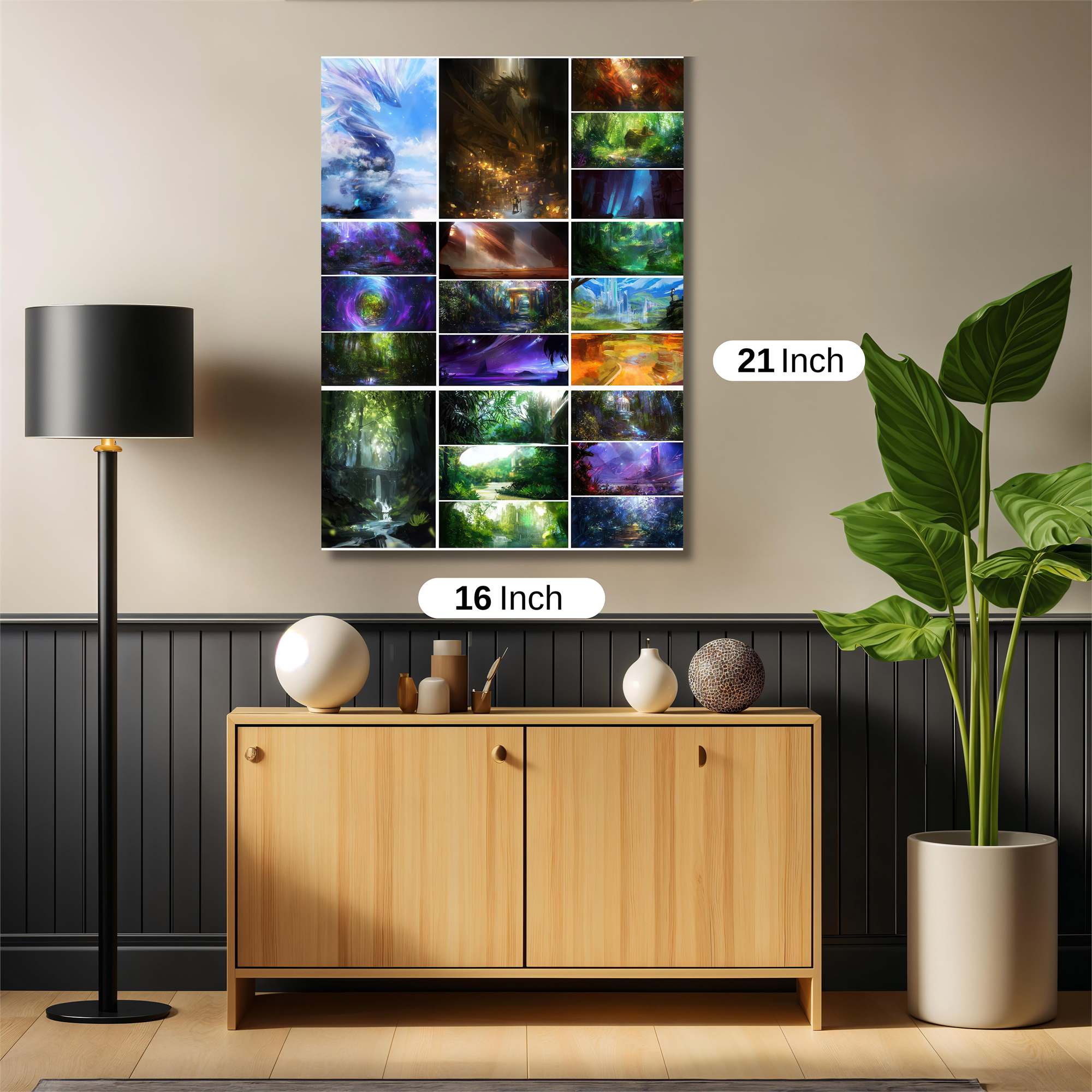 Mystic Serenity Safe Wall Magnetic / M