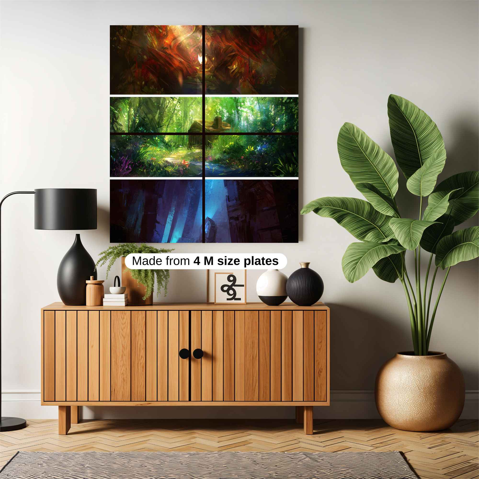 Sunset Serenity Safe Wall Magnetic / M