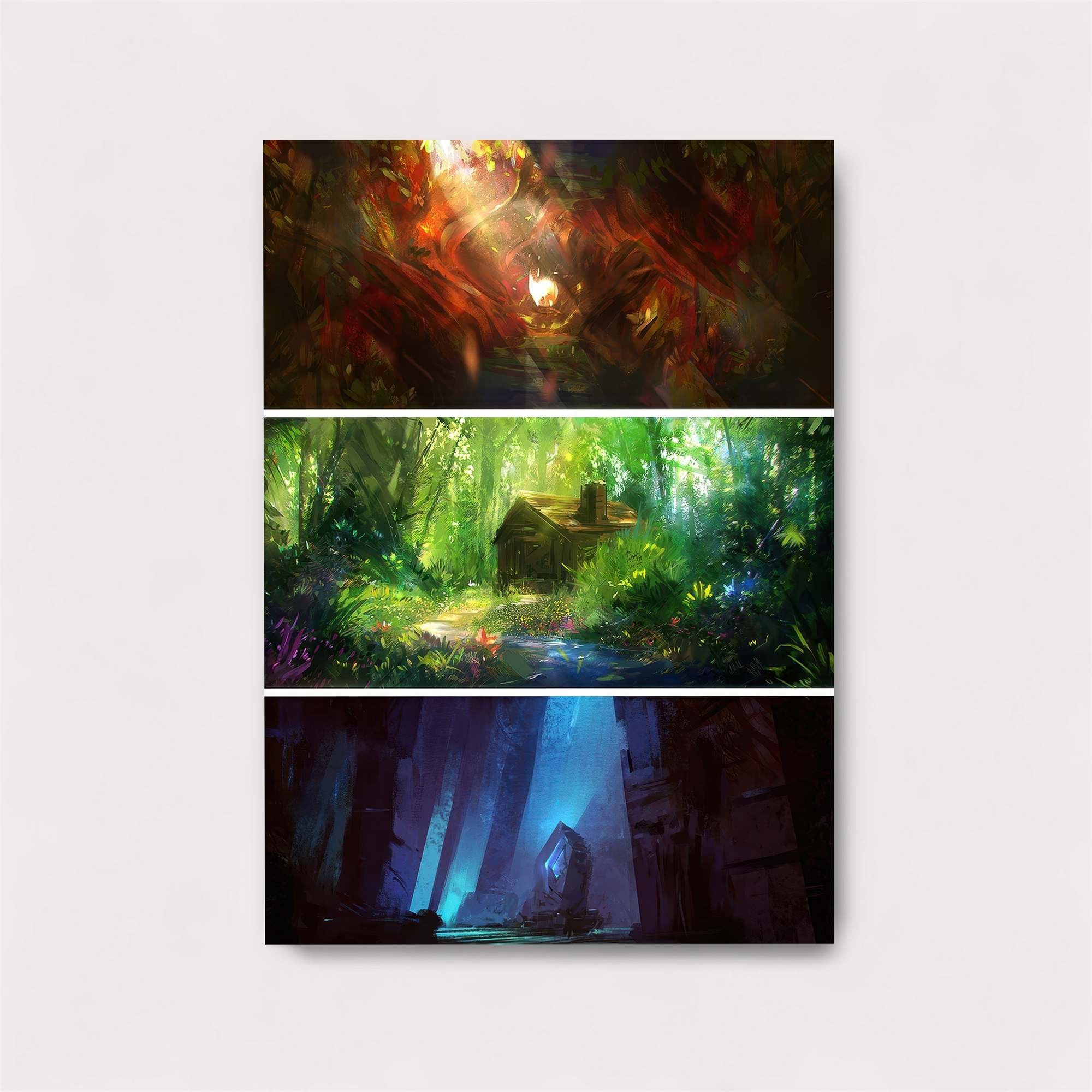 Sunset Serenity Safe Wall Magnetic / M