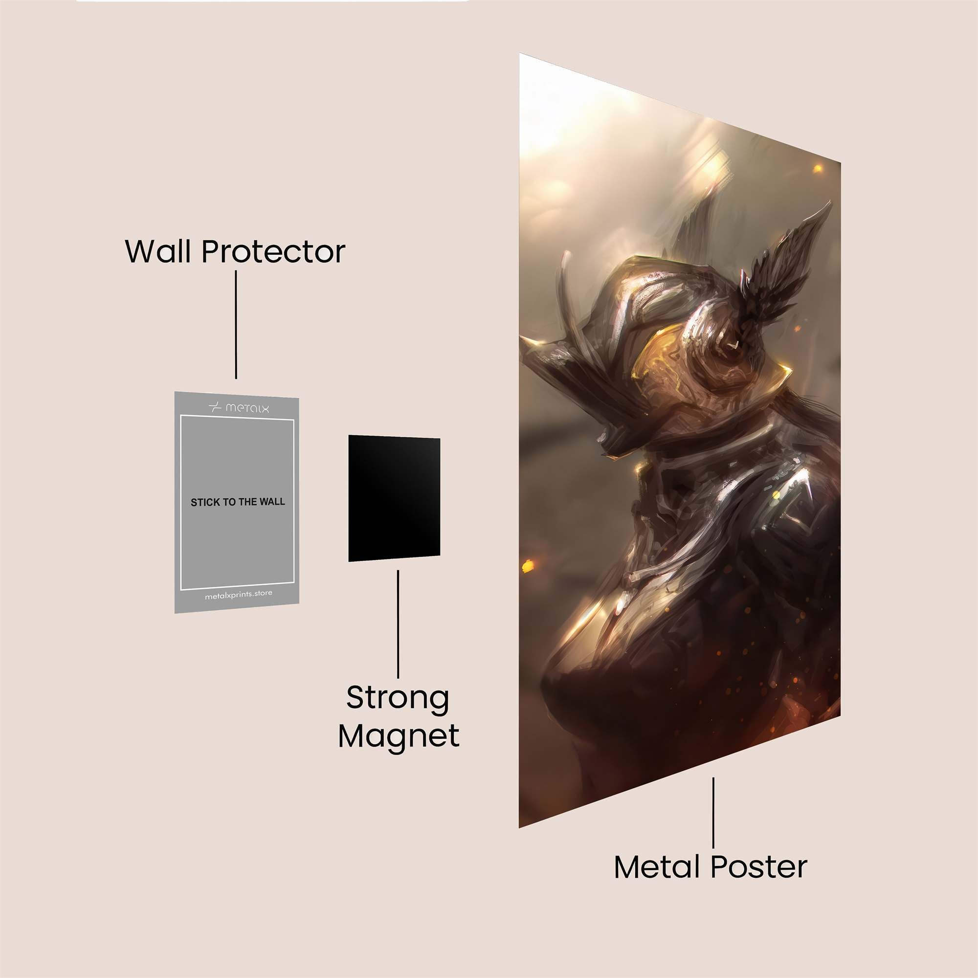Knight Valor Safe Wall Magnetic / M