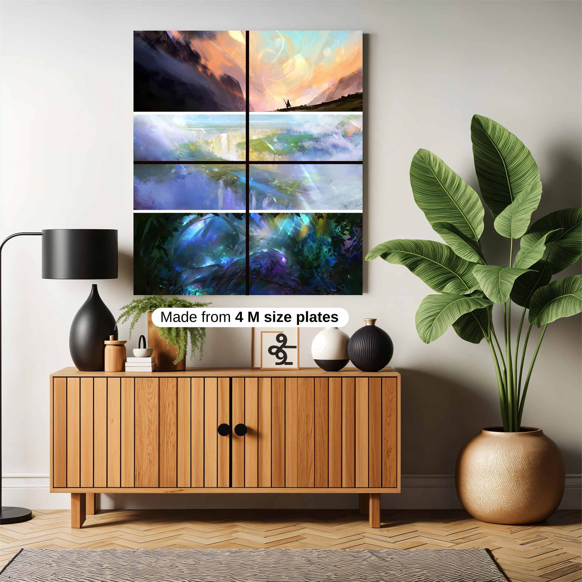 Sunset Serenity Safe Wall Magnetic / M