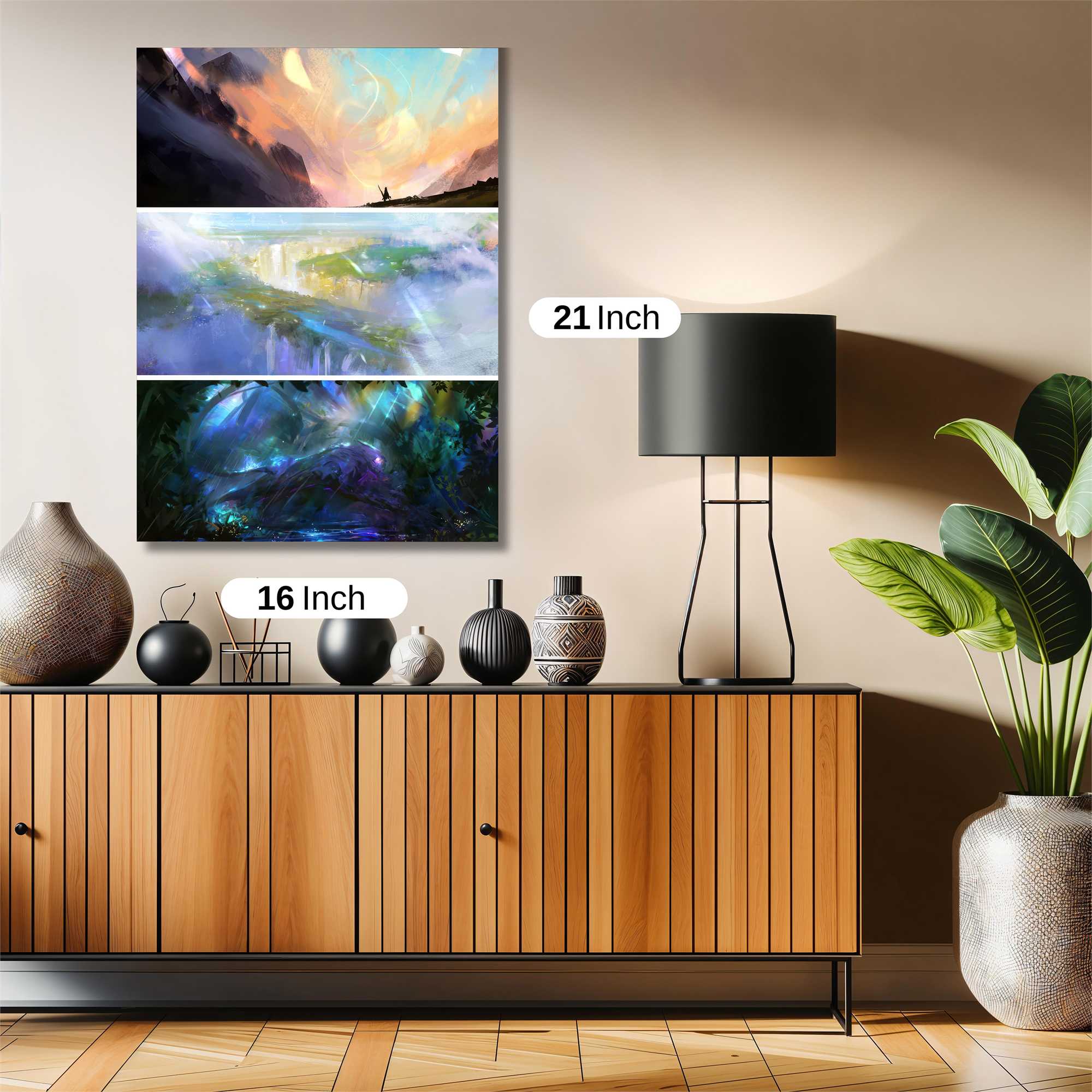 Sunset Serenity Safe Wall Magnetic / M