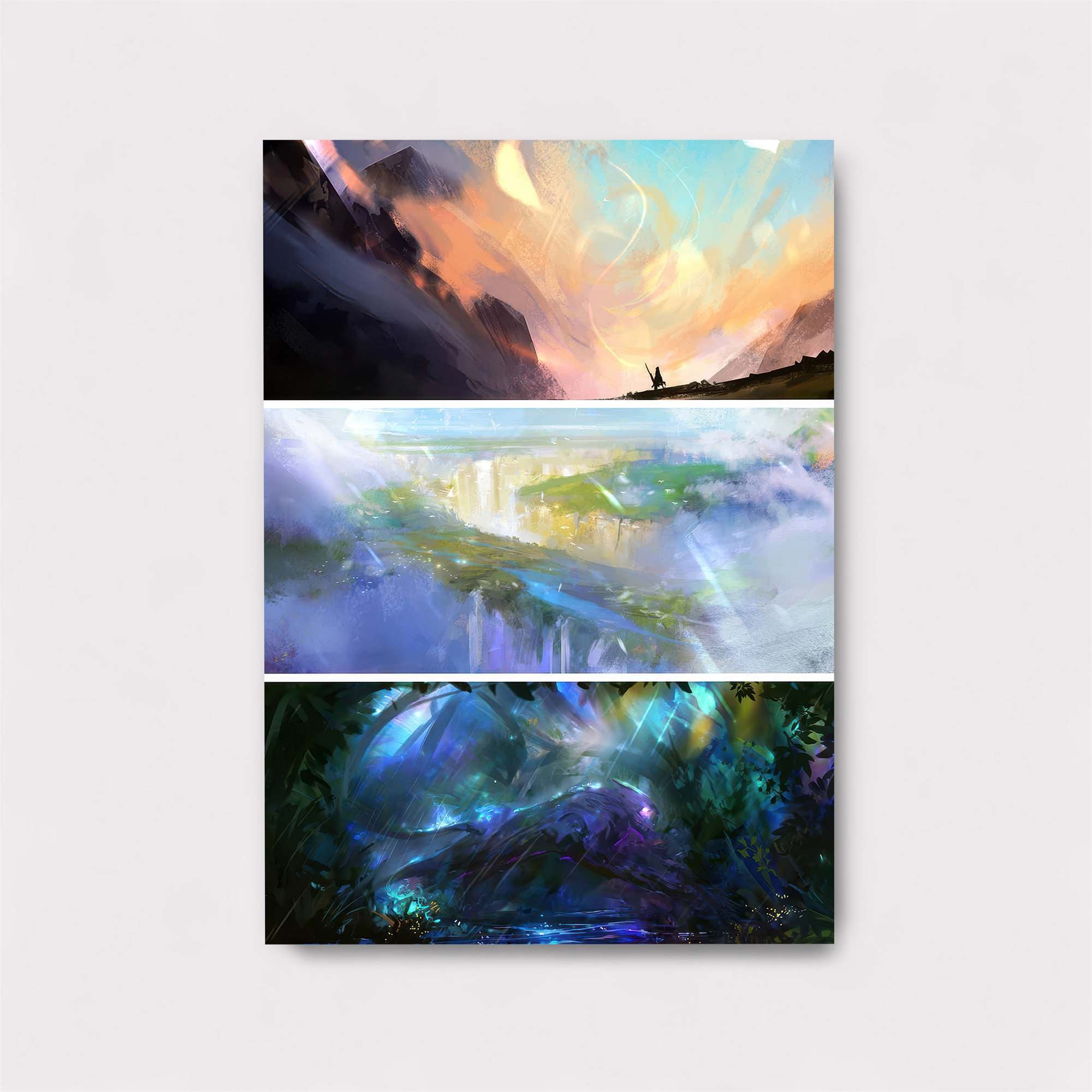 Sunset Serenity Safe Wall Magnetic / M