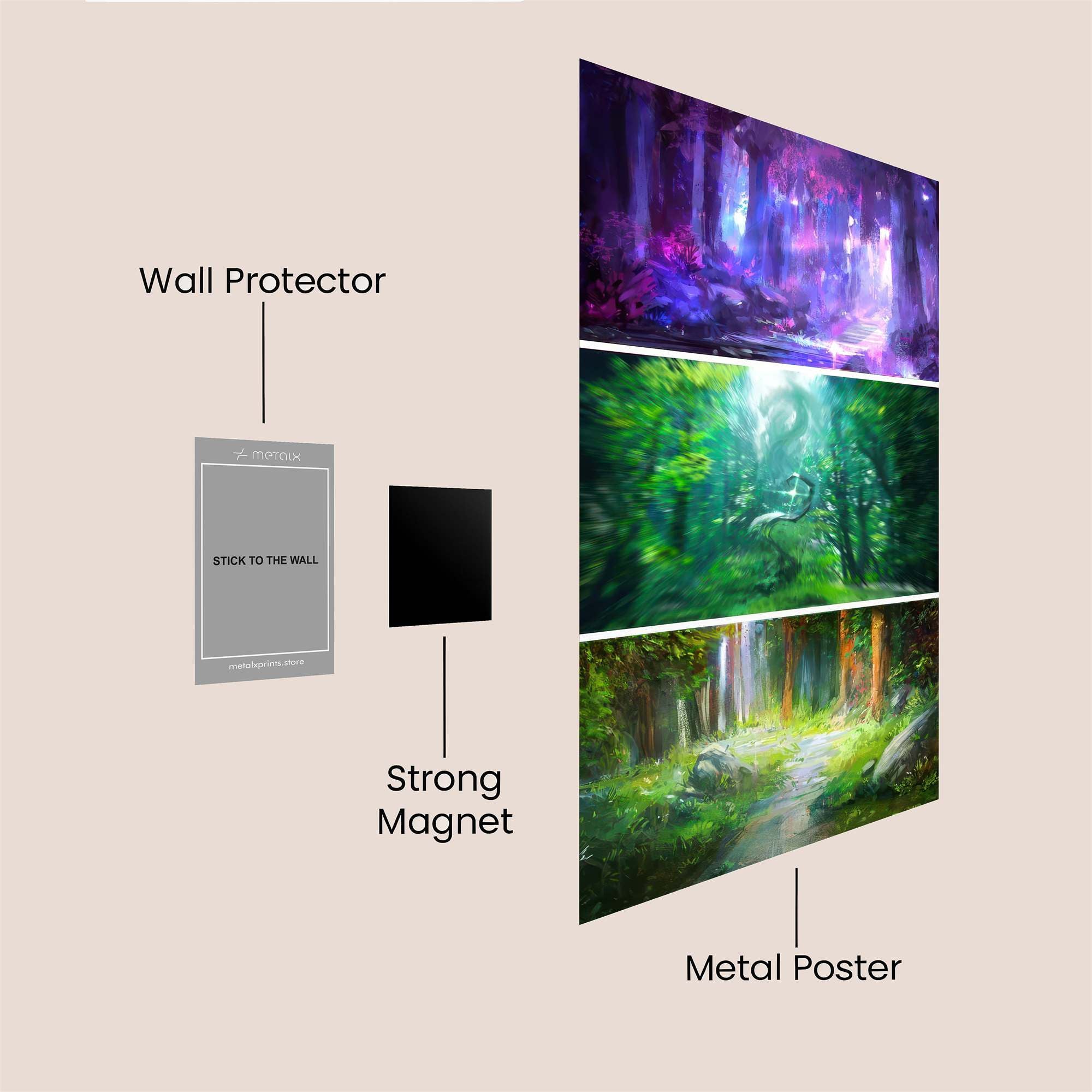 Enchanted Serenity Safe Wall Magnetic / M