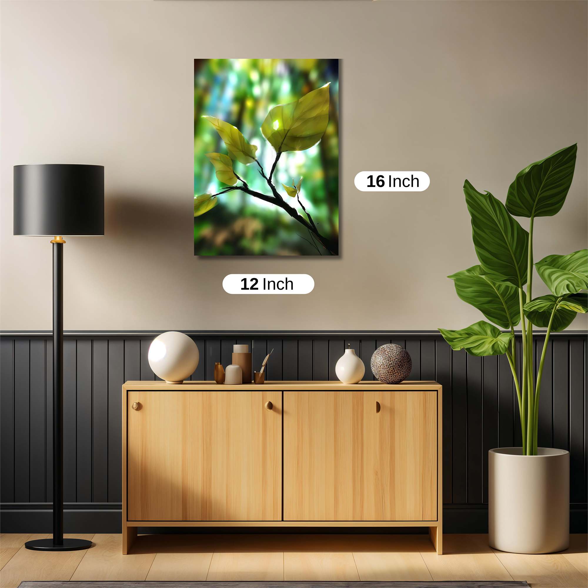 Leaf Radiance Safe Wall Magnetic / M