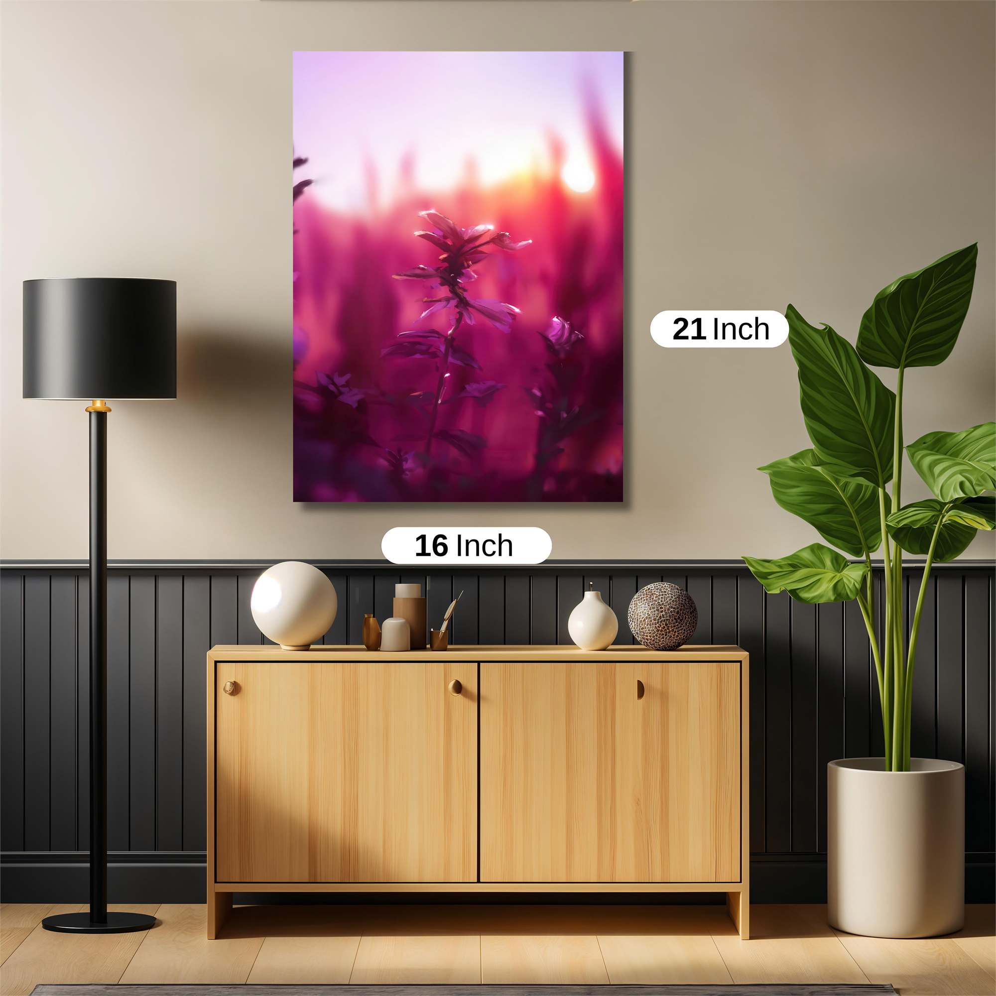 Sunset Serenity Safe Wall Magnetic / M