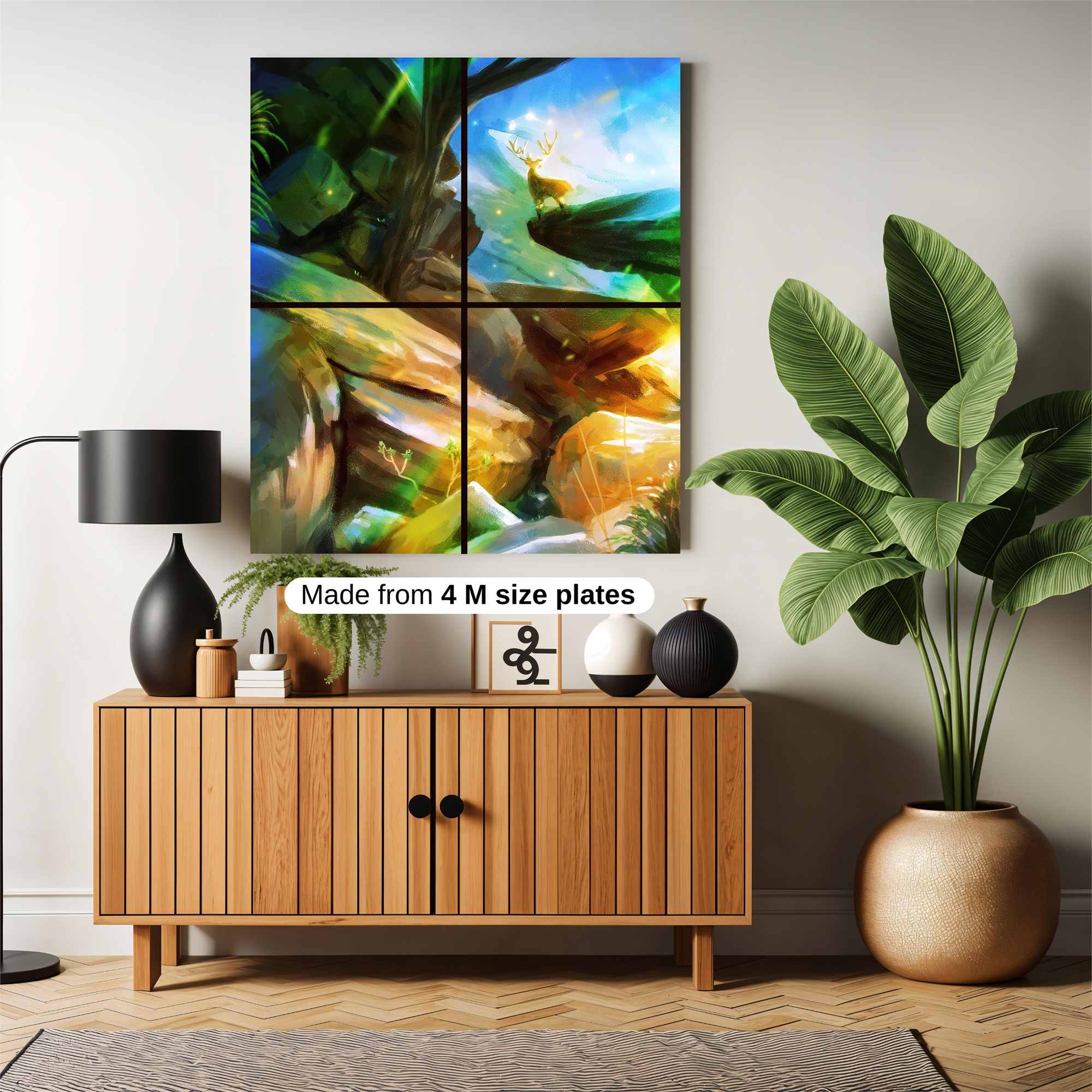 Deer Radiance Safe Wall Magnetic / M