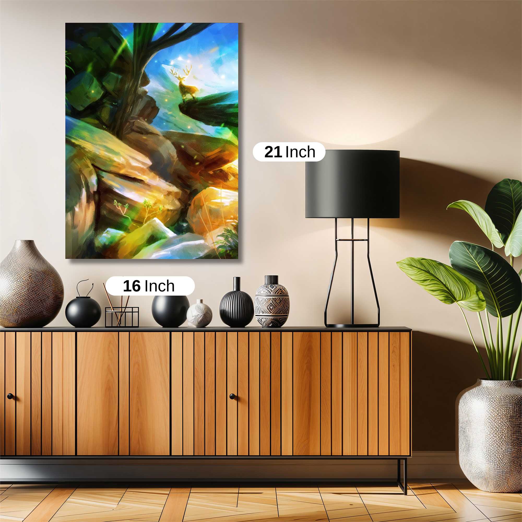 Deer Radiance Safe Wall Magnetic / M