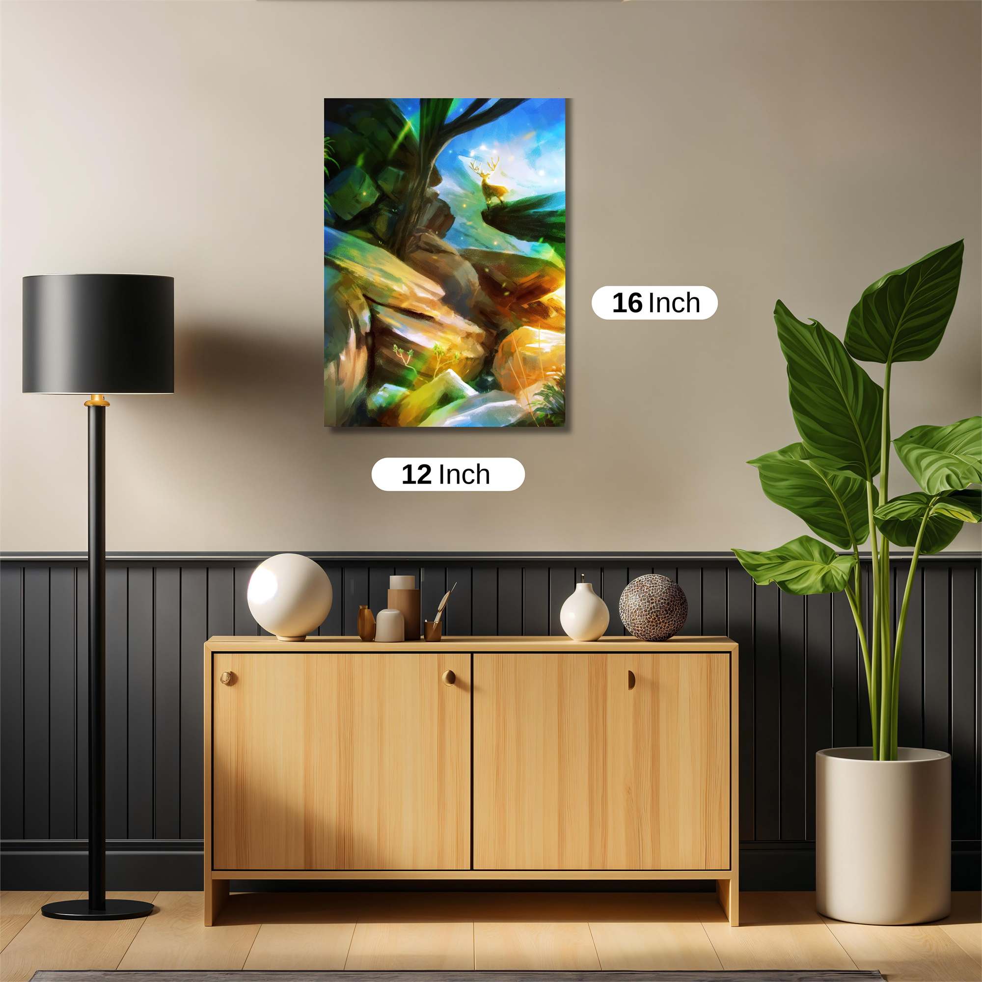 Deer Radiance Safe Wall Magnetic / M