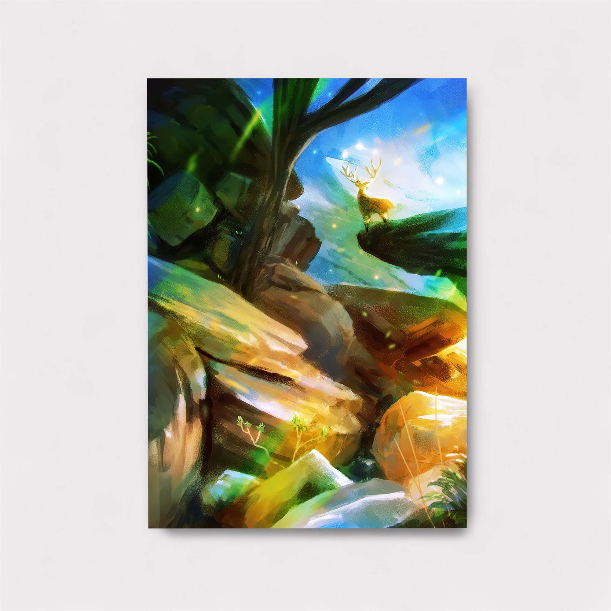 Deer Radiance Safe Wall Magnetic / M