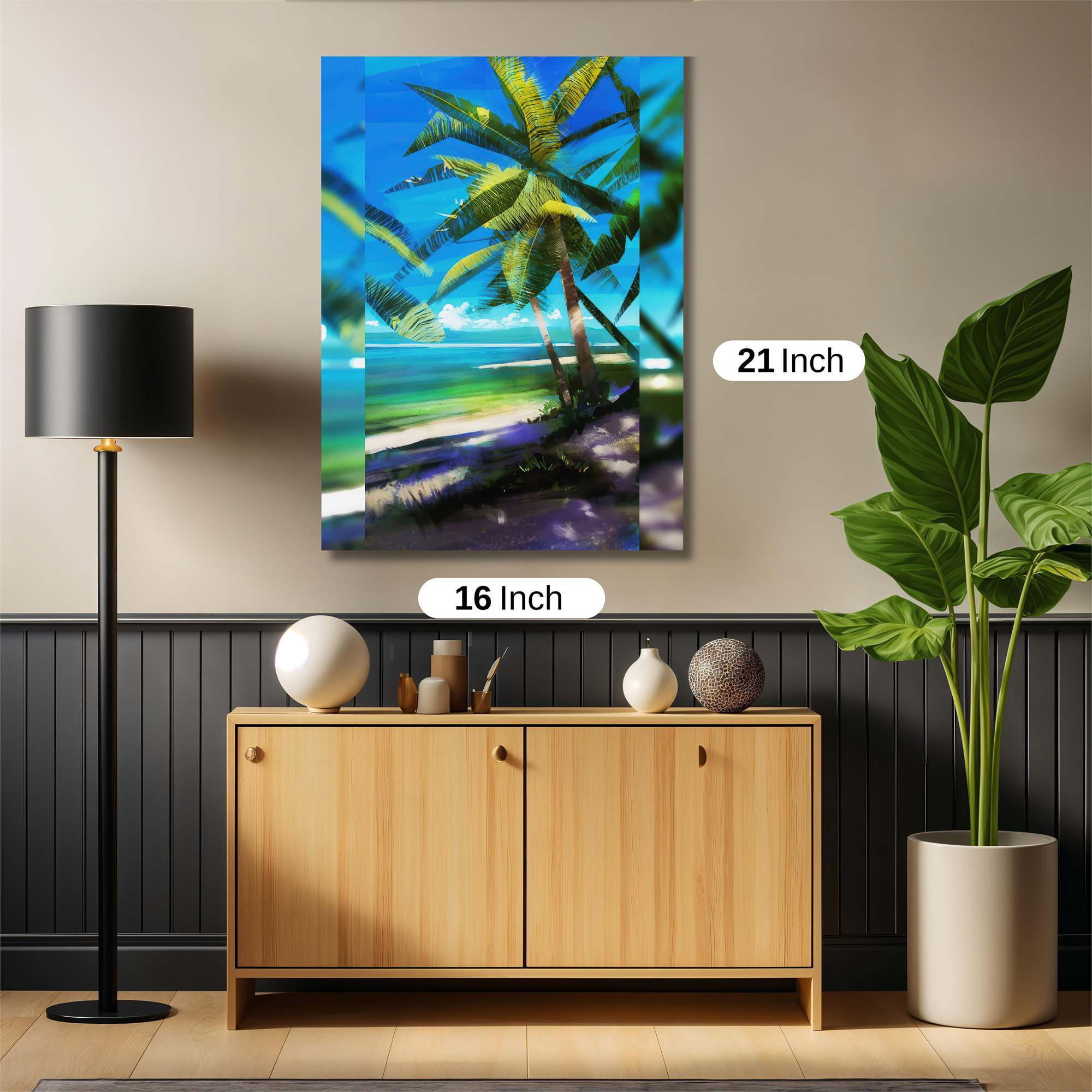 Palm Serenity Safe Wall Magnetic / M