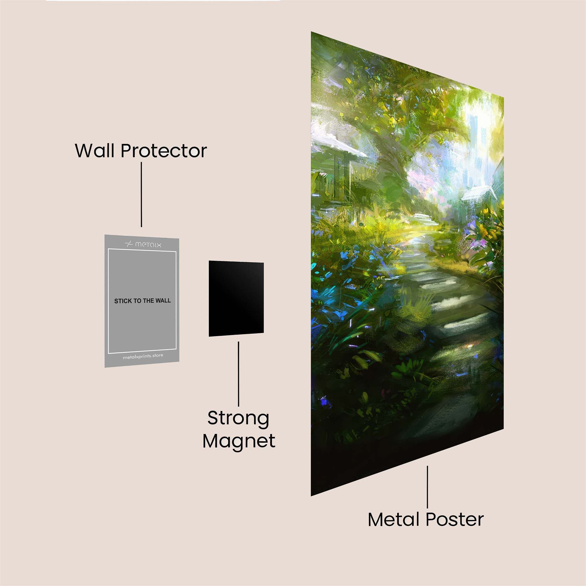 Enchanted Serenity Safe Wall Magnetic / M