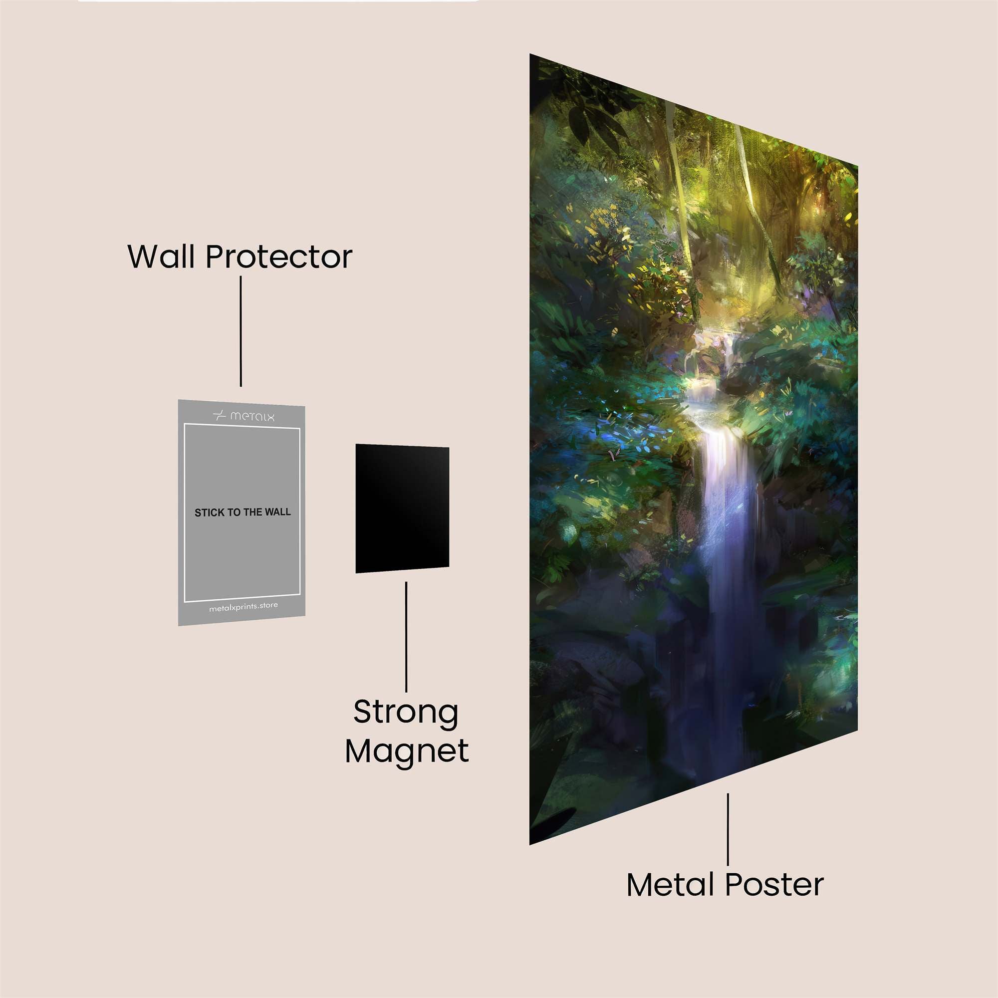 Jungle Serenity Safe Wall Magnetic / M