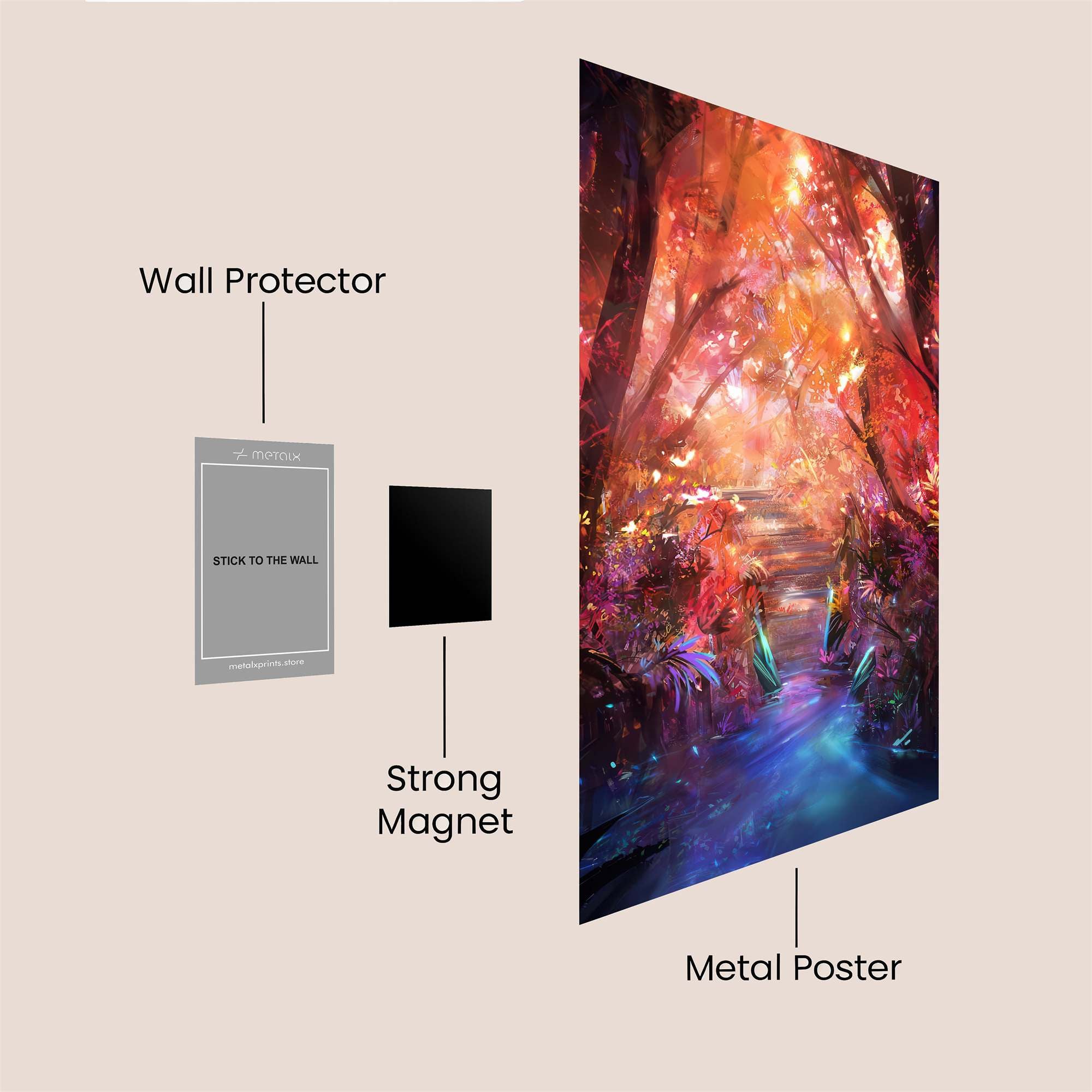 Enchanted Serenity Safe Wall Magnetic / M