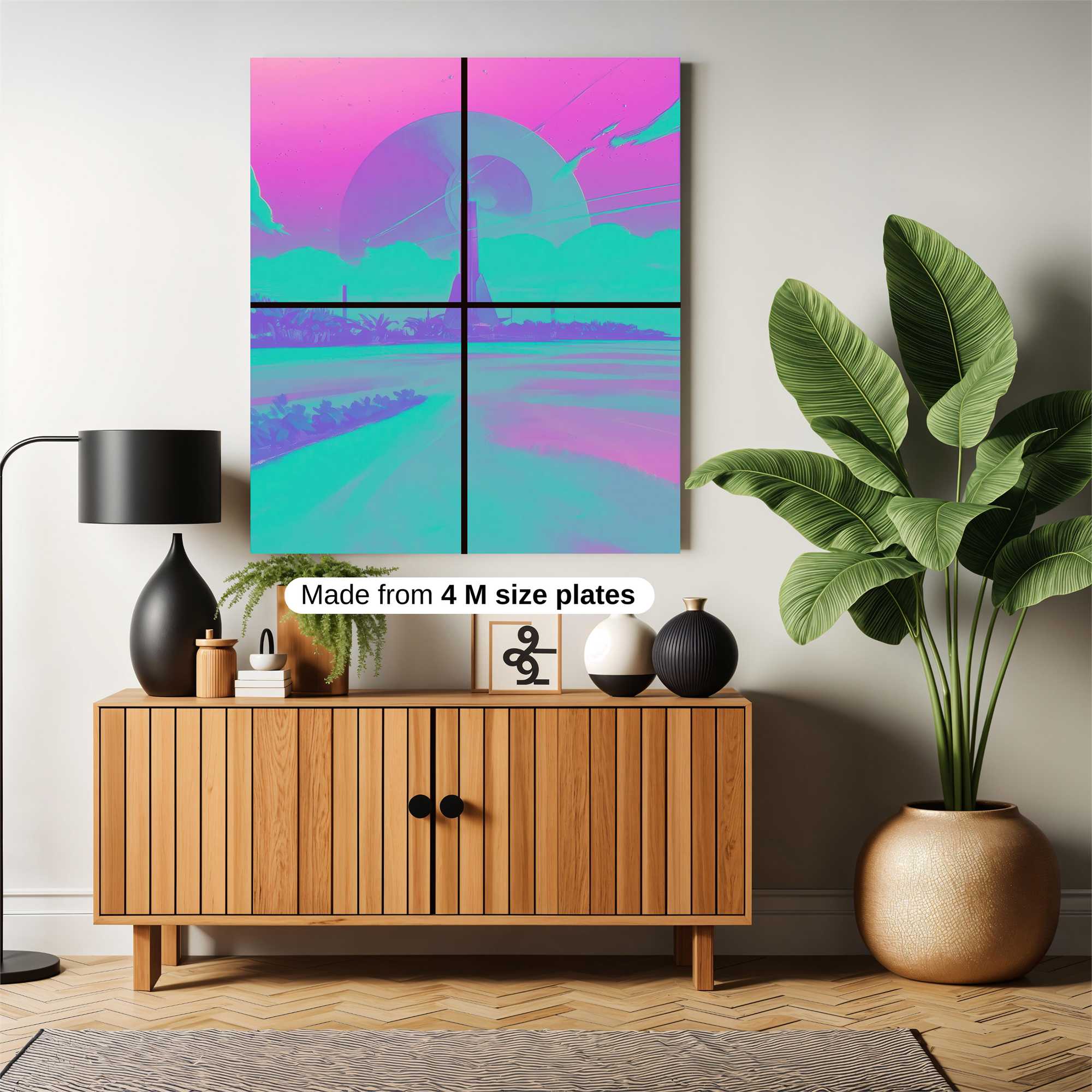 Moonlit Serenity Safe Wall Magnetic / M
